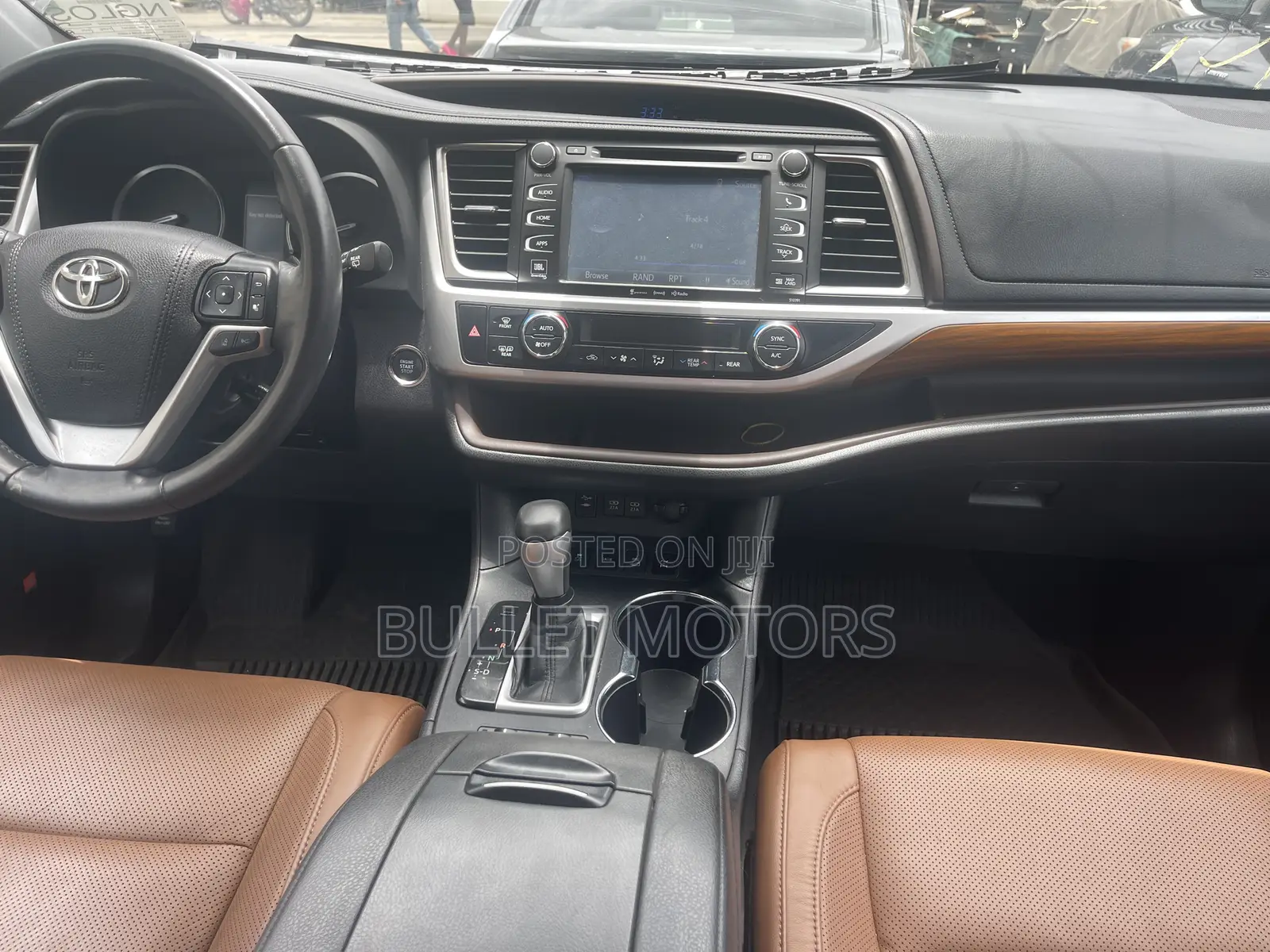 Toyota Highlander Limited Platinum 2019 Black