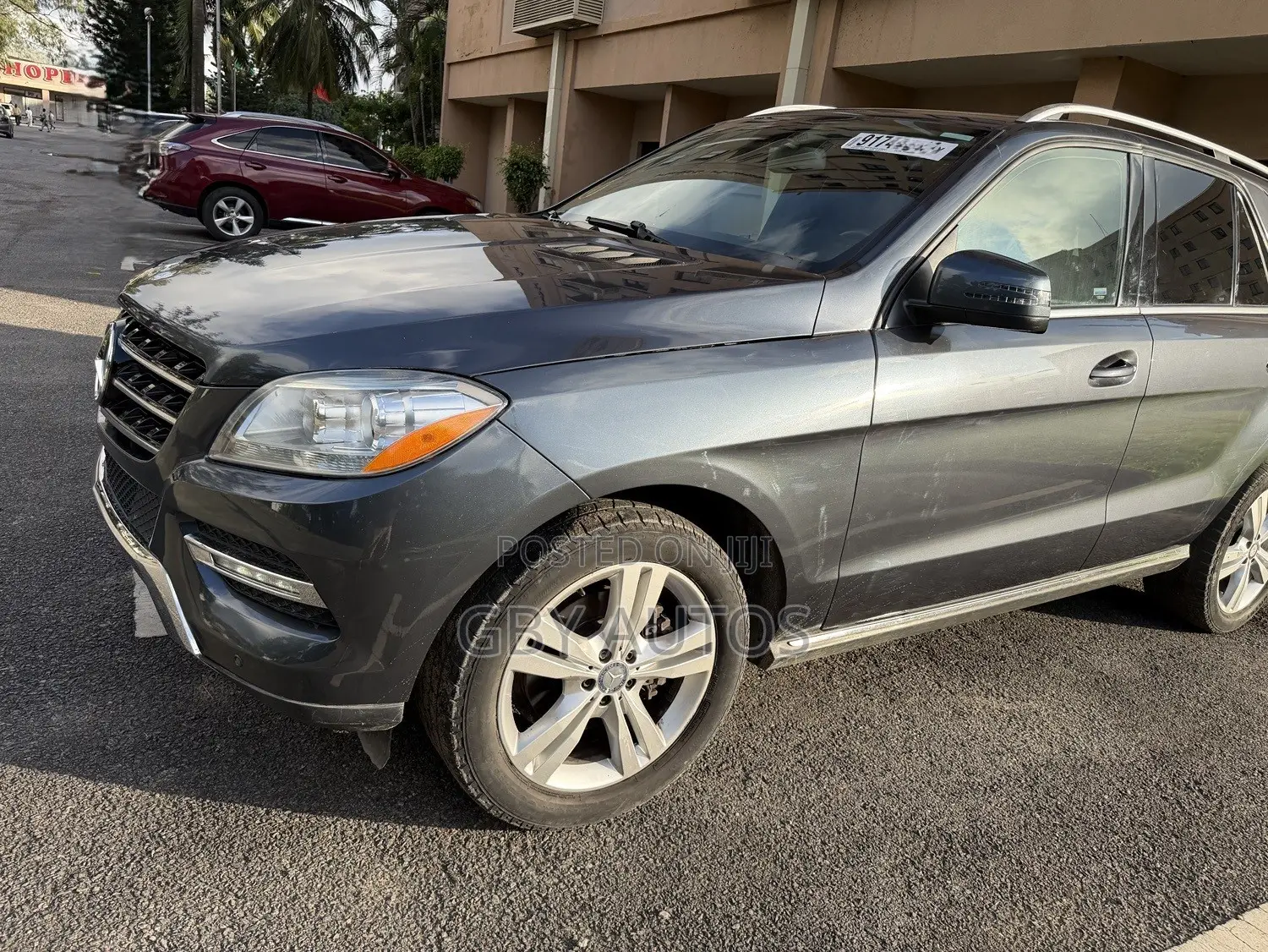 Mercedes-Benz M Class ML350 4MATIC 4dr SUV AWD (3.5L 6cyl 7A) 2015 Gray
