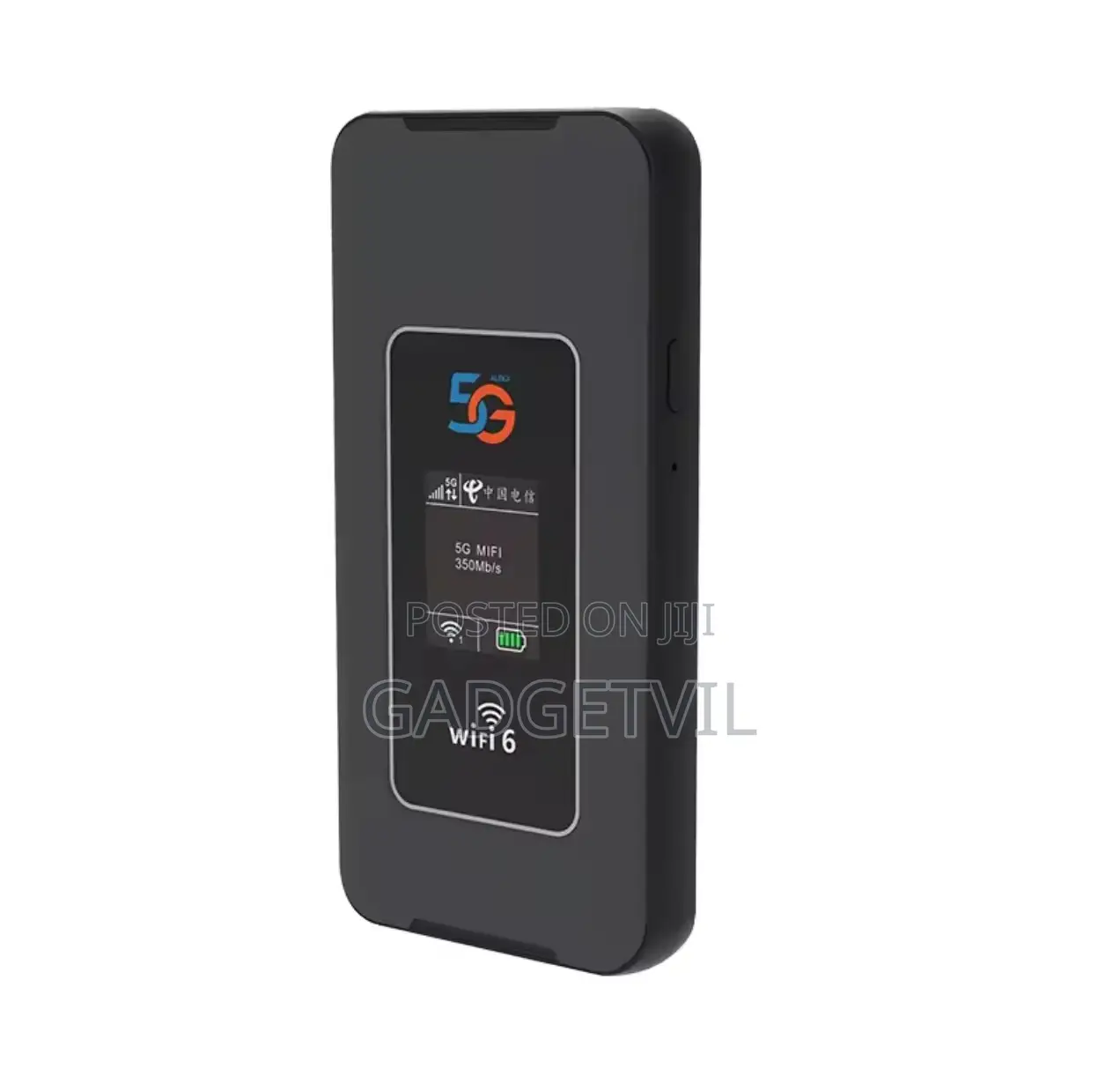 5G Portable Dual-Band Wi-Fi6 1800Mbps MiFi Router With 8000mAh Battery