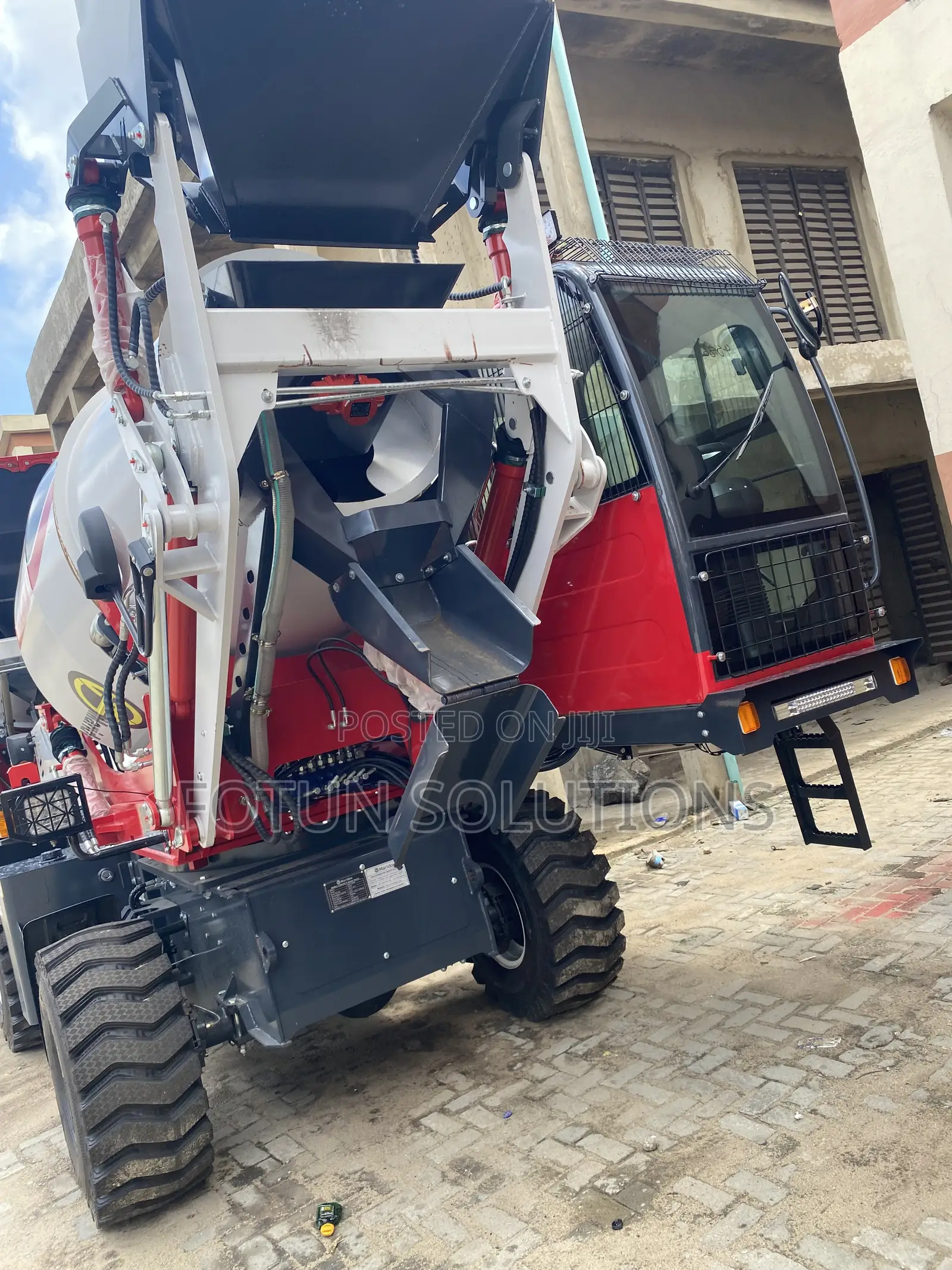 Mobile Concrete Mixing Machine 3.5 Cubic