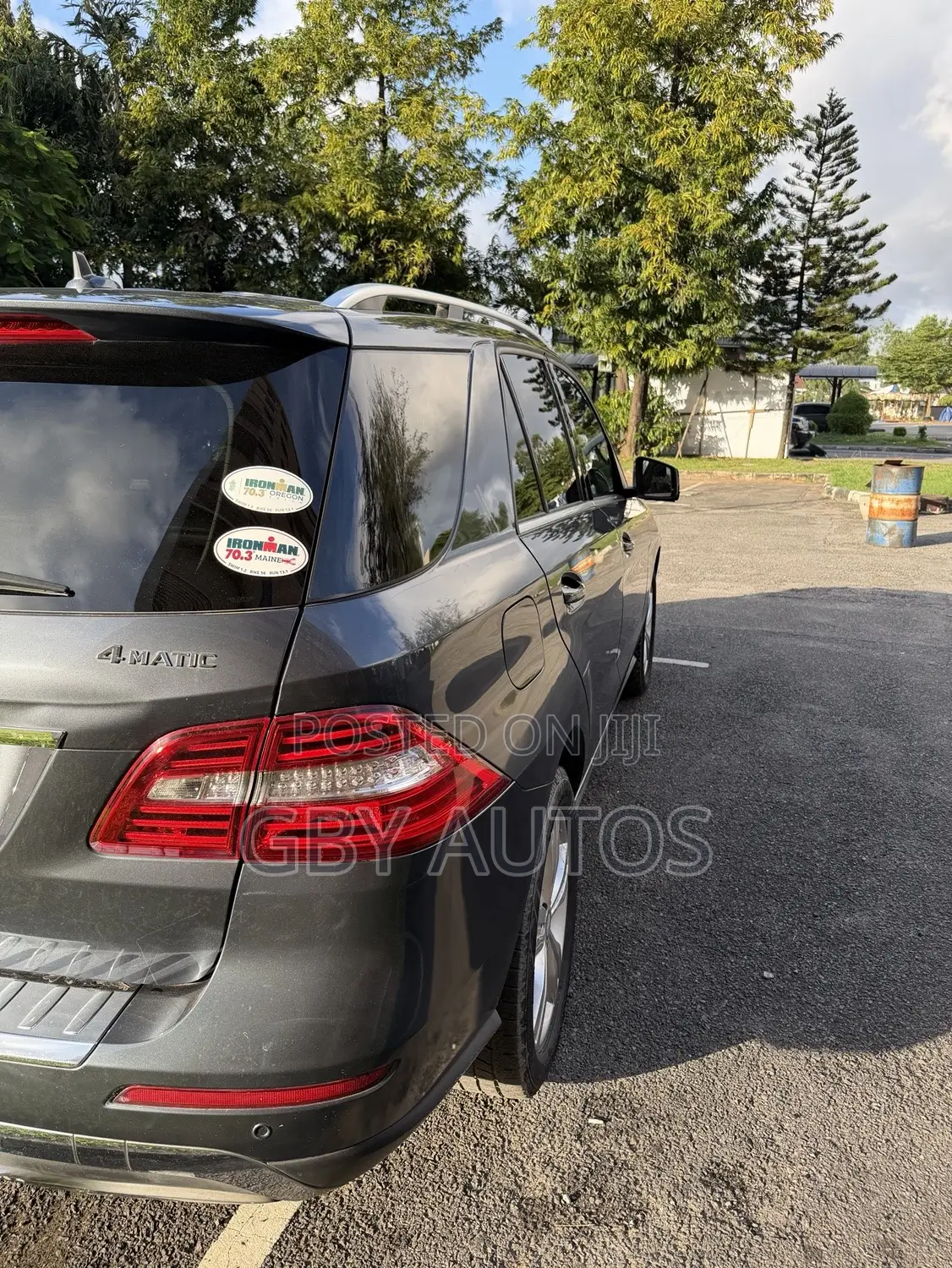 Mercedes-Benz M Class ML350 4MATIC 4dr SUV AWD (3.5L 6cyl 7A) 2015 Gray