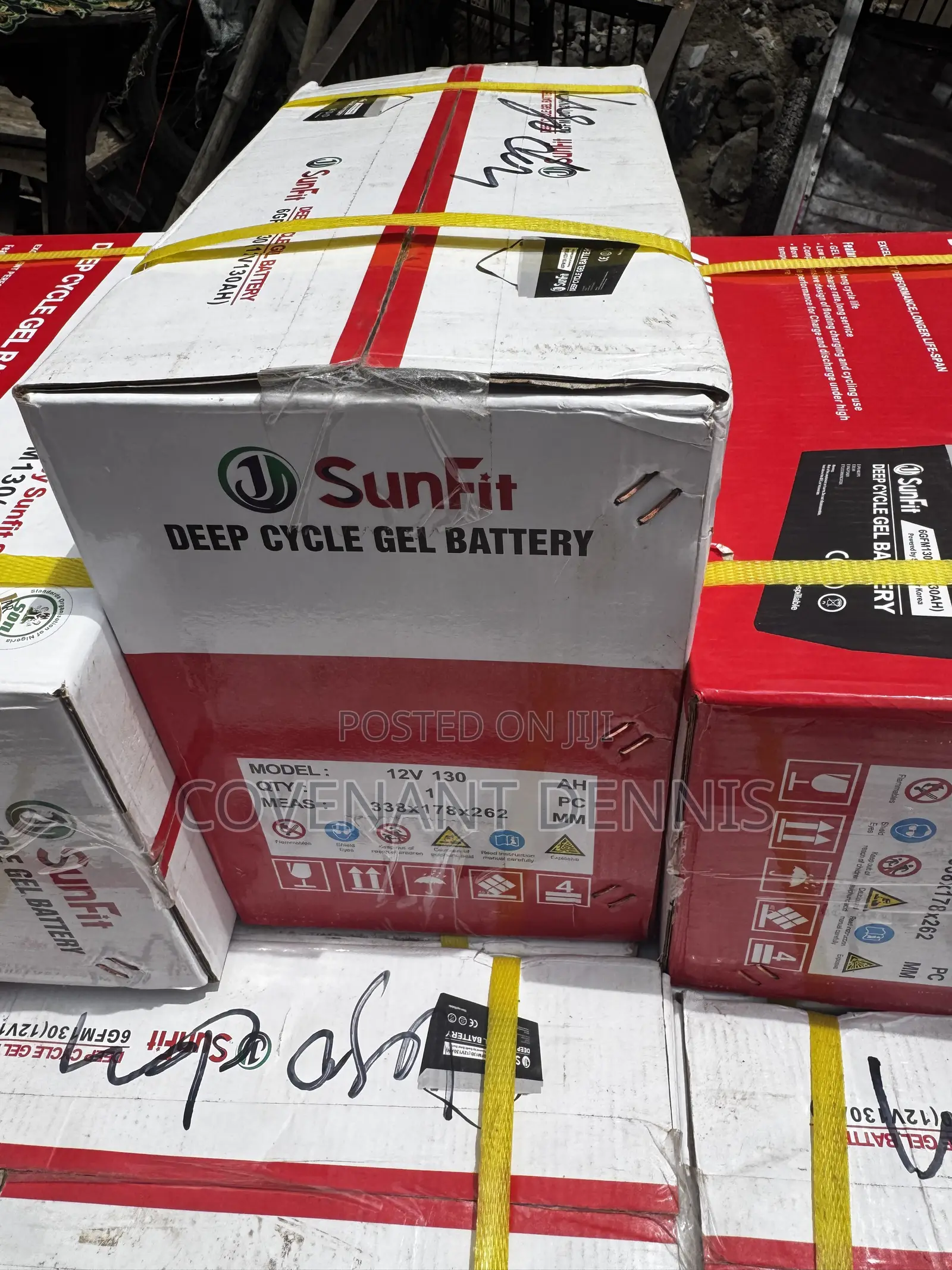 Sunfit 130ah 12v Gel Battery