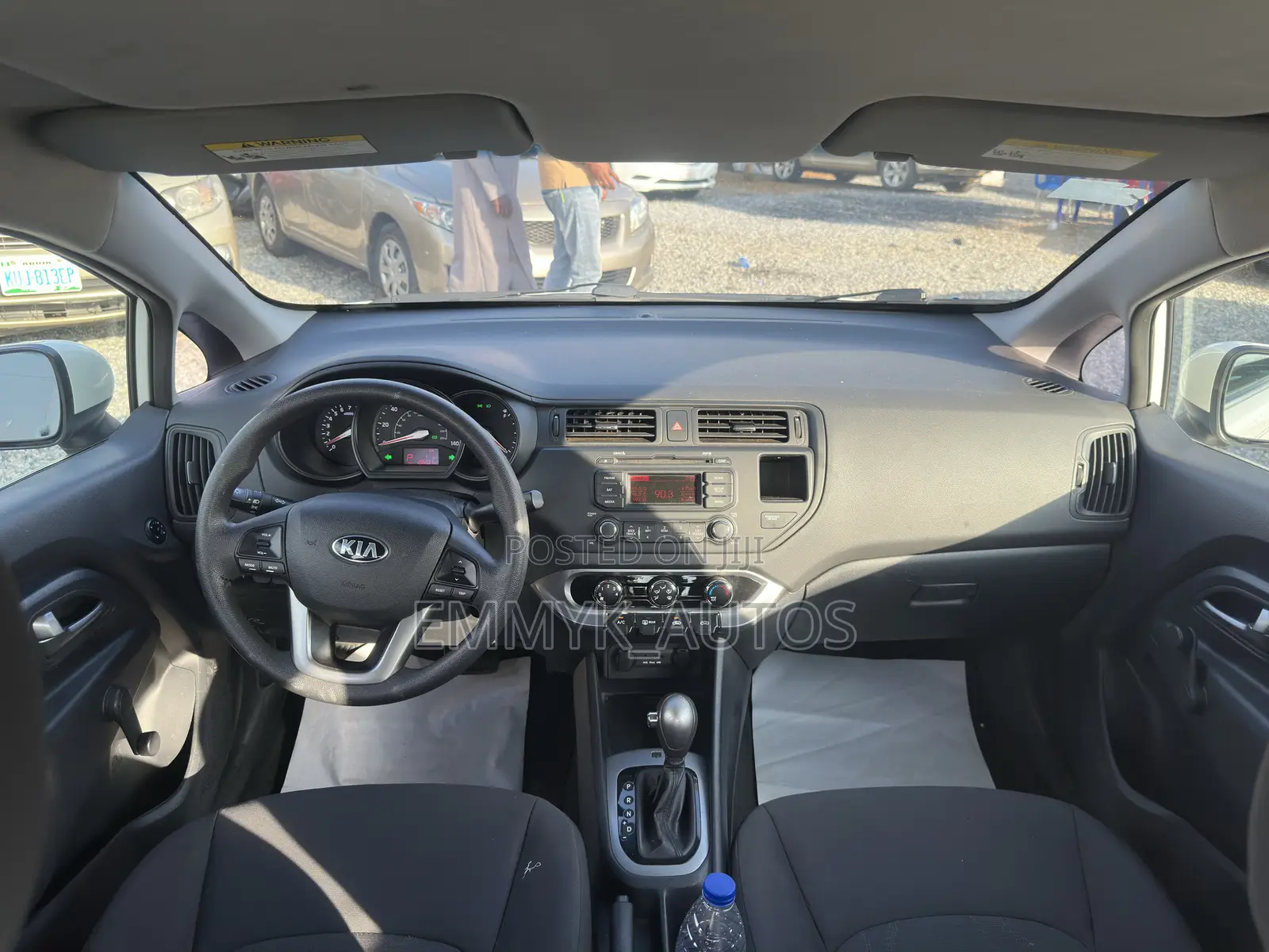 Kia Rio EX 4dr Sedan (1.6L 4cyl 6A) 2013 White