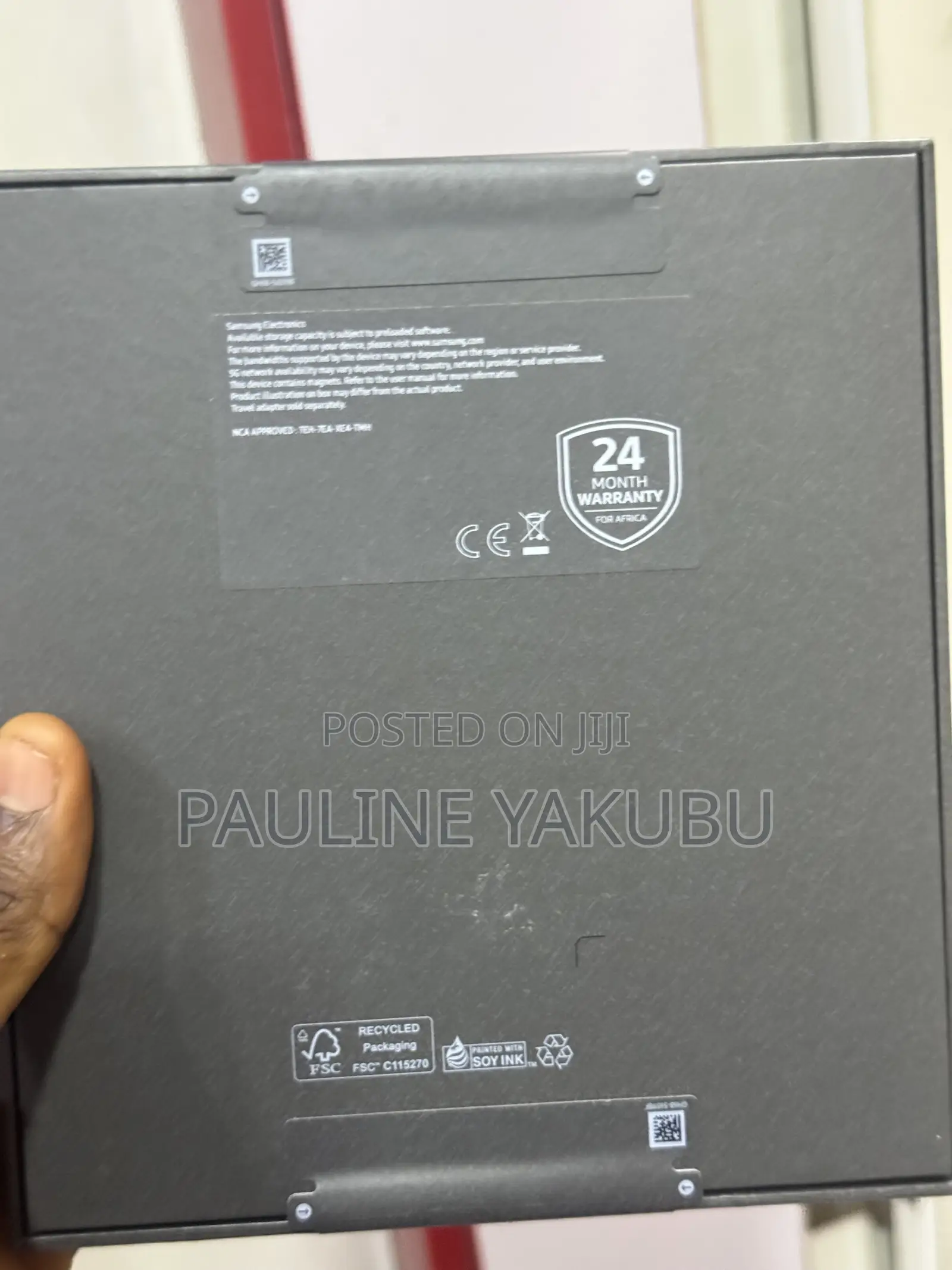 New Samsung Galaxy Fold 5G 512 GB Black