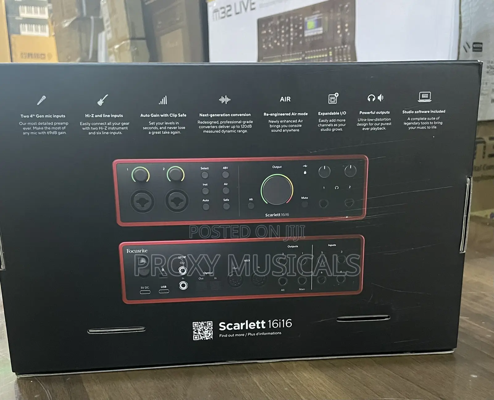 Focusrite Scarlett 16i16 4th Generation USB Audio Interface