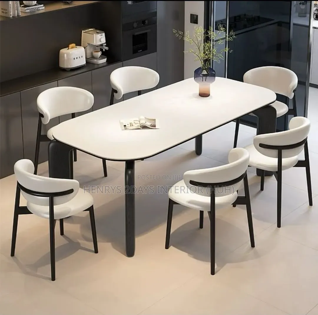Dining Set With Six Chairs
