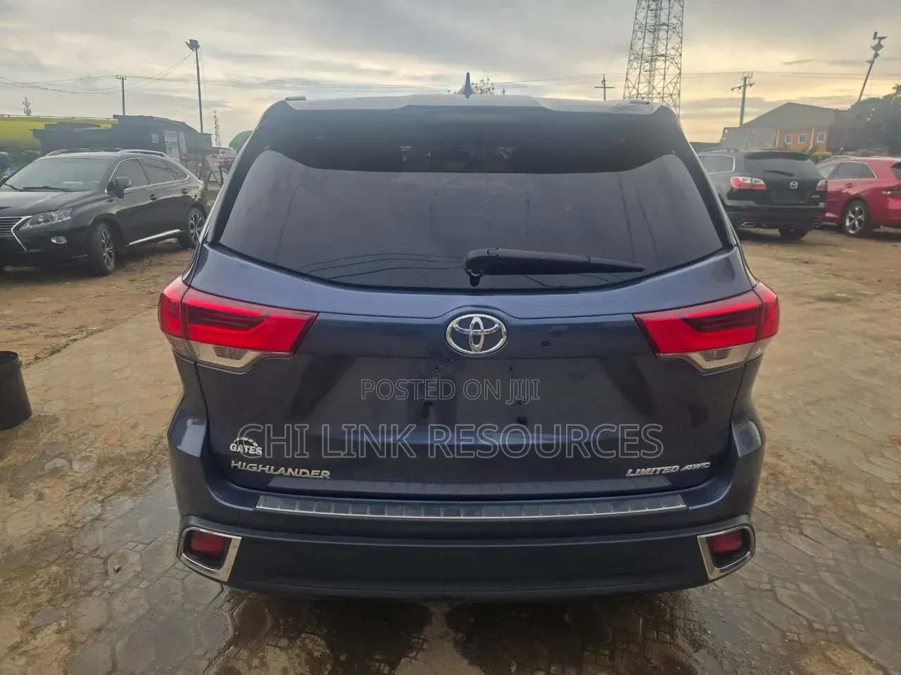 Toyota Highlander 2017 Blue