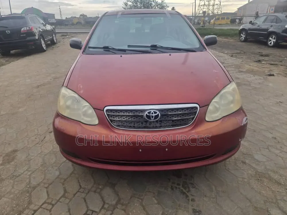 Toyota Corolla 2006 Red