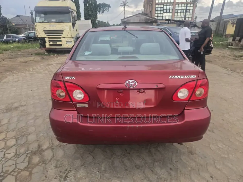 Toyota Corolla 2006 Red