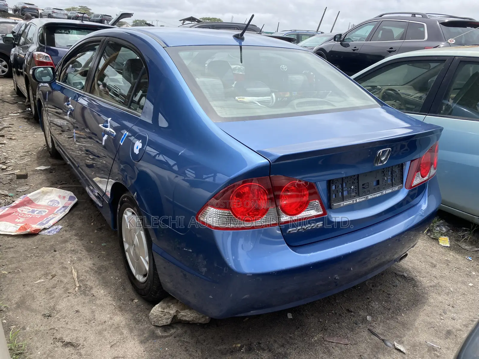 Honda Civic EX Sedan 2010 Blue