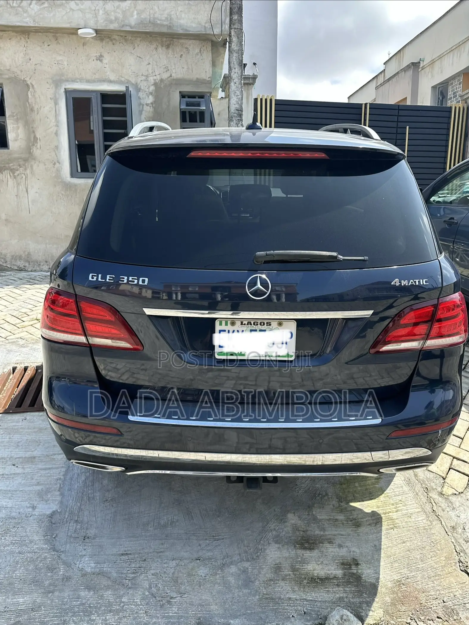 Mercedes-Benz GLE-Class GLE 350d 4MATIC 2016 Blue
