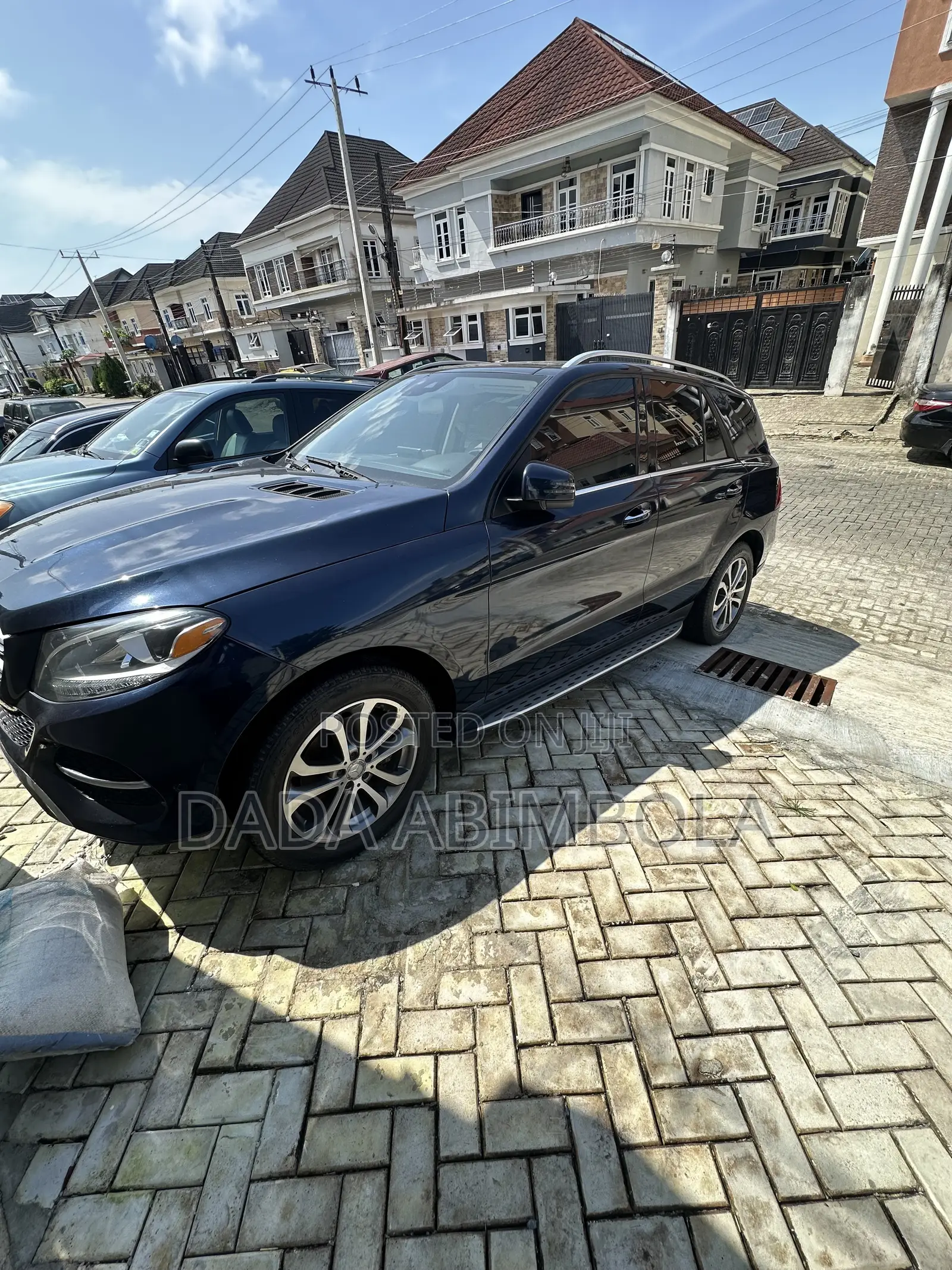 Mercedes-Benz GLE-Class GLE 350d 4MATIC 2016 Blue