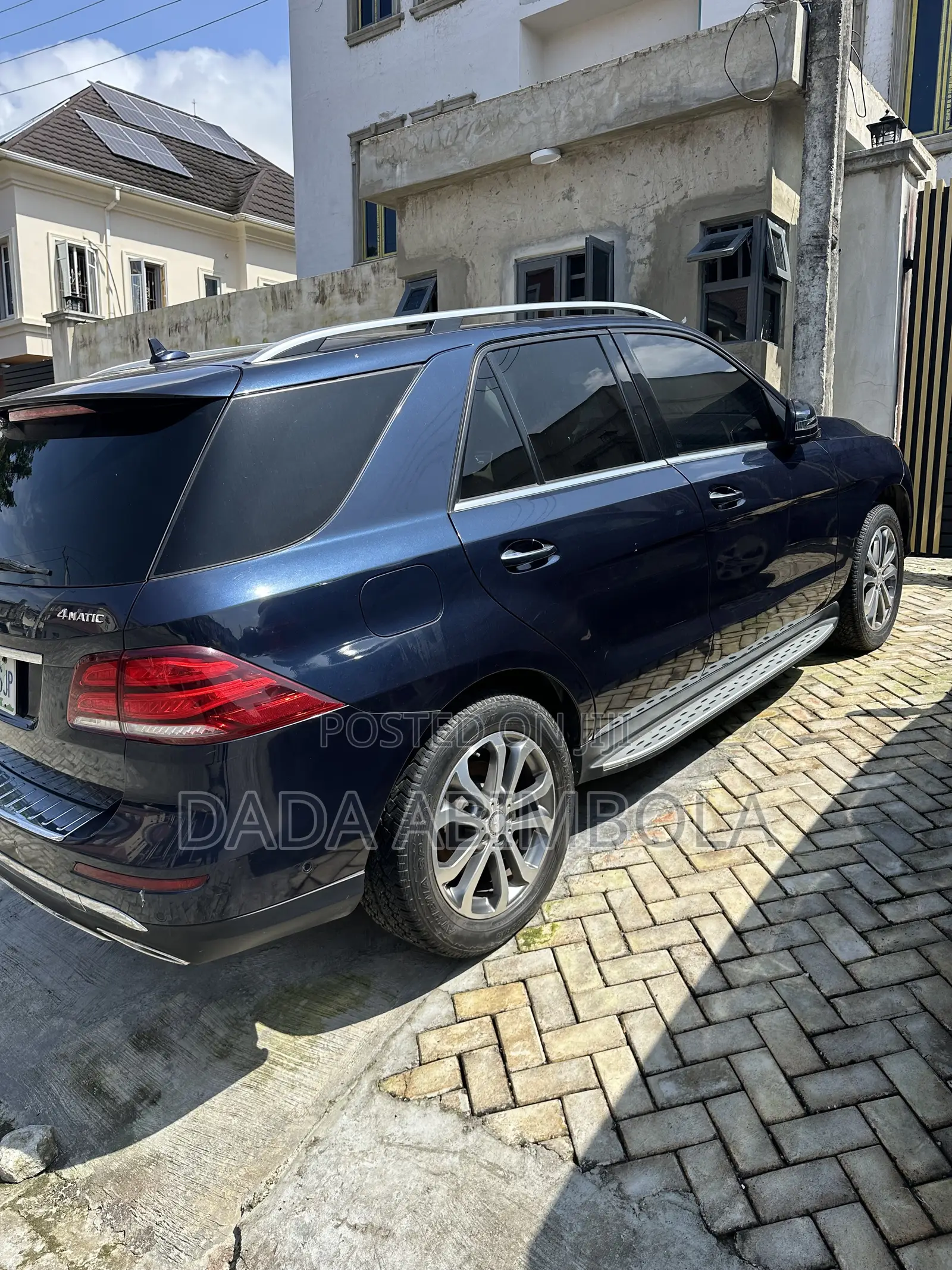 Mercedes-Benz GLE-Class GLE 350d 4MATIC 2016 Blue