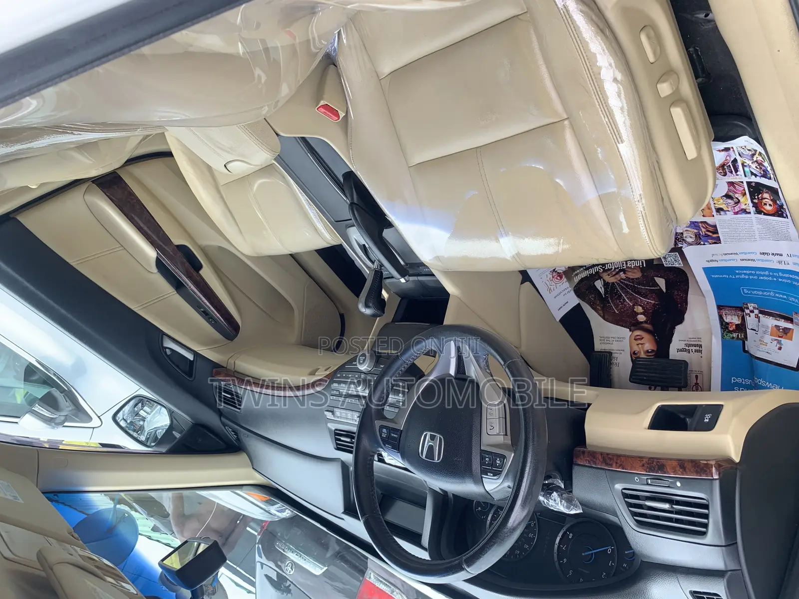 Honda Crosstour 3.5 AWD 2012 White