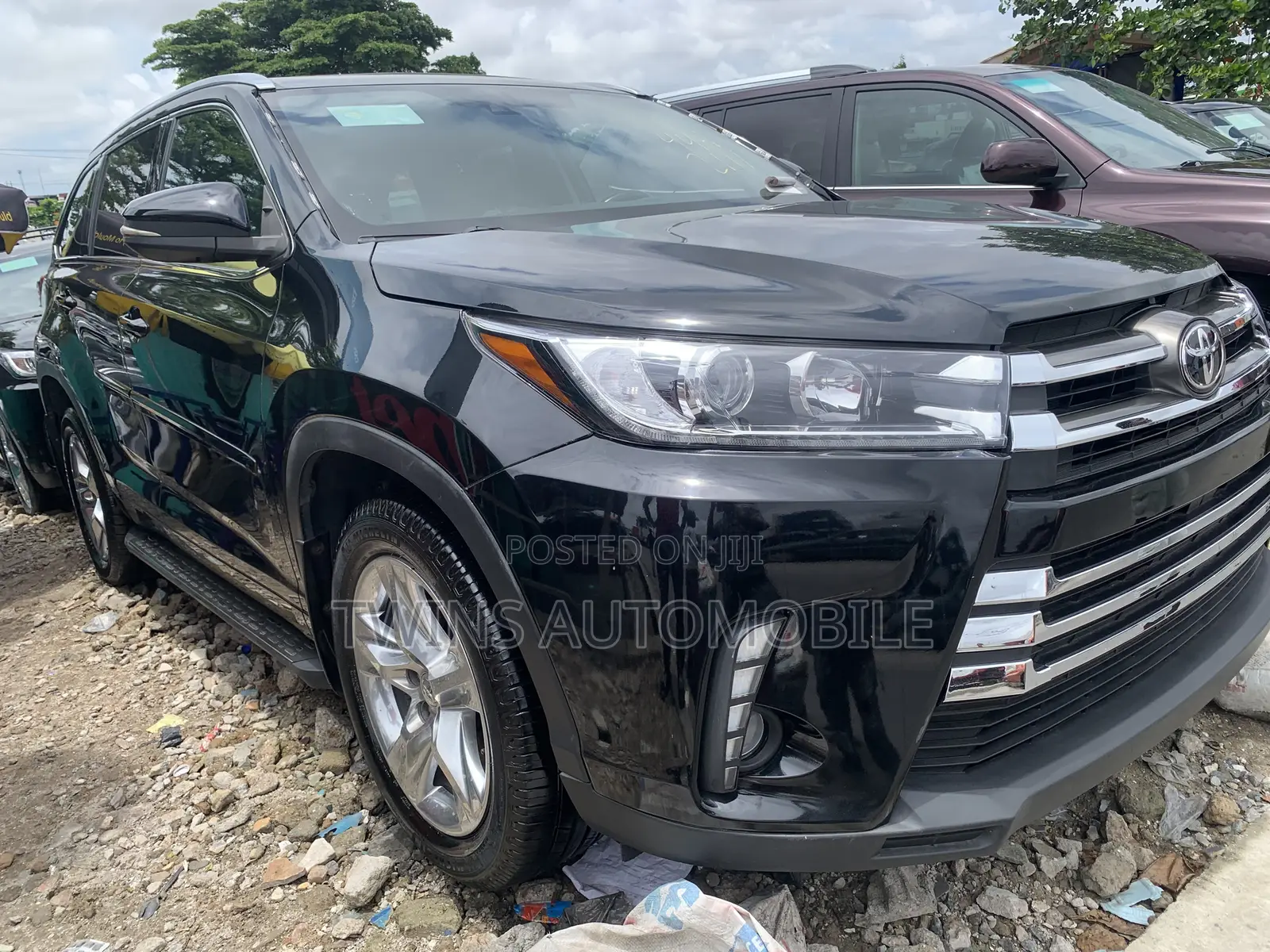 Toyota Highlander Limited 4dr SUV AWD (3.5L 6cyl 6A) 2015 Black