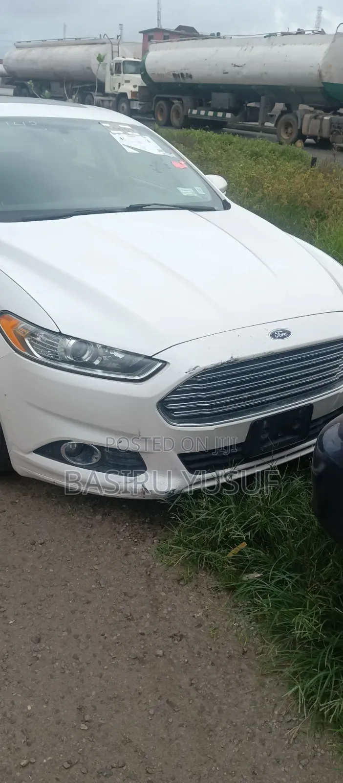 Ford Fusion SE AWD 2016 White