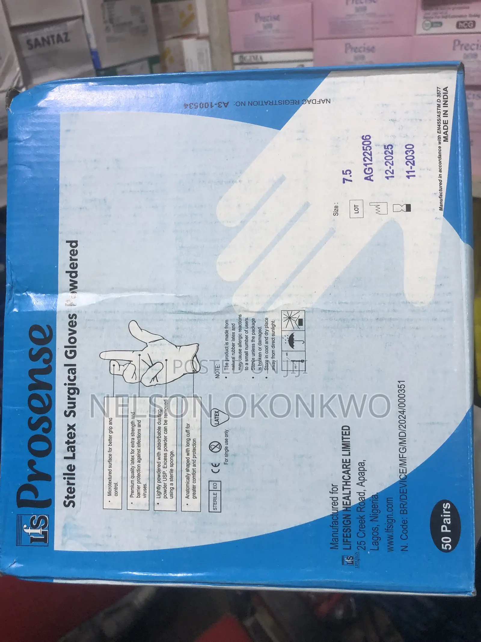 Latex Surgical Glove