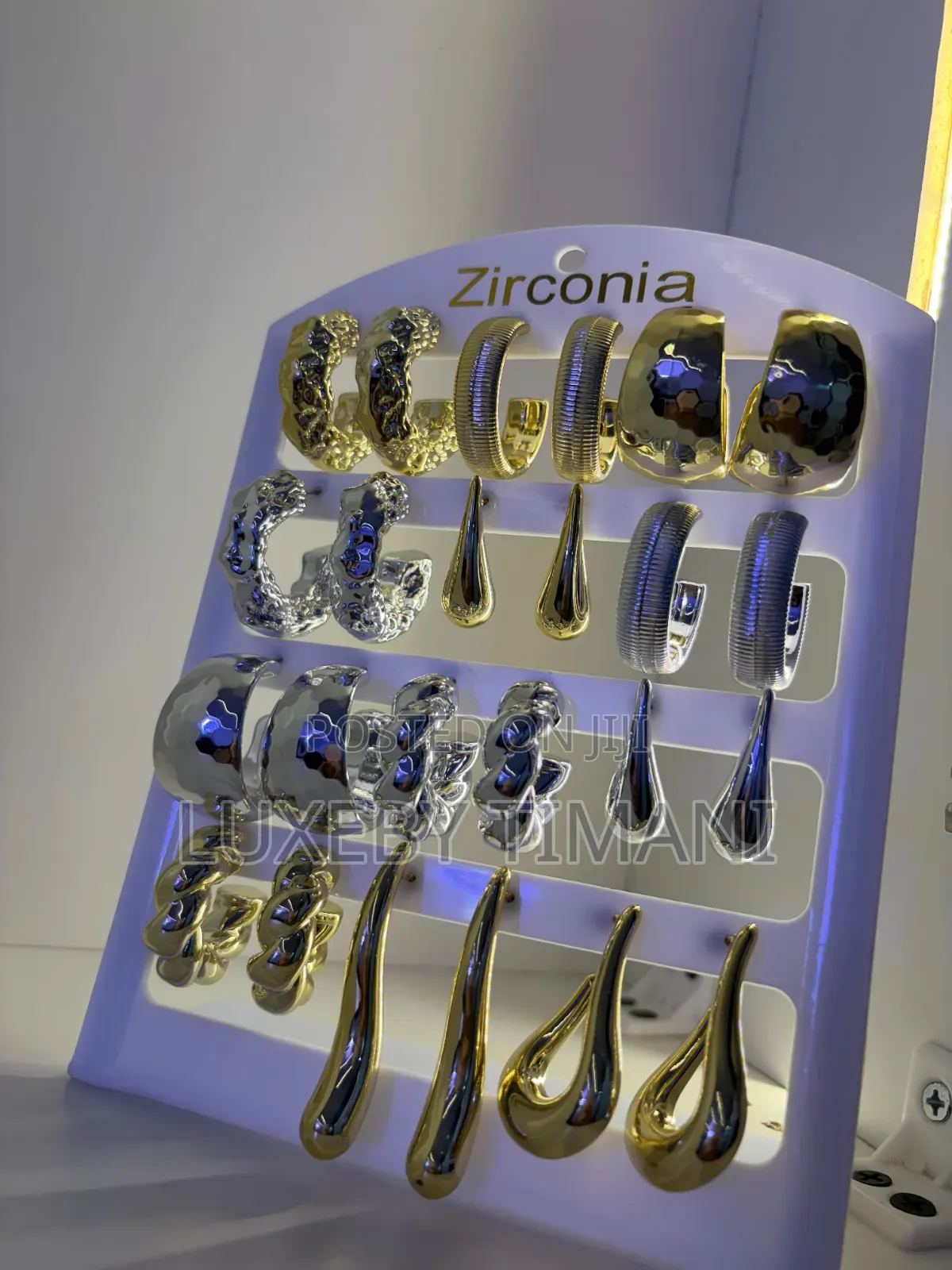 Zirconia Earrings