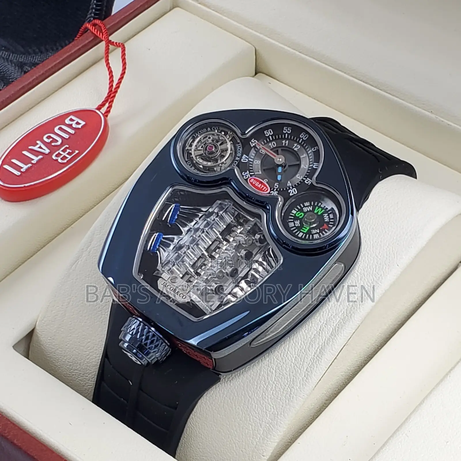 High Quality Jacob Co Bugatti Watch