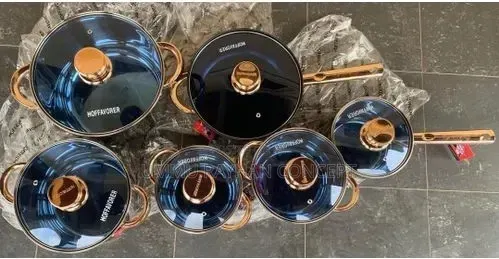 12pcs Stainless Cookware Set