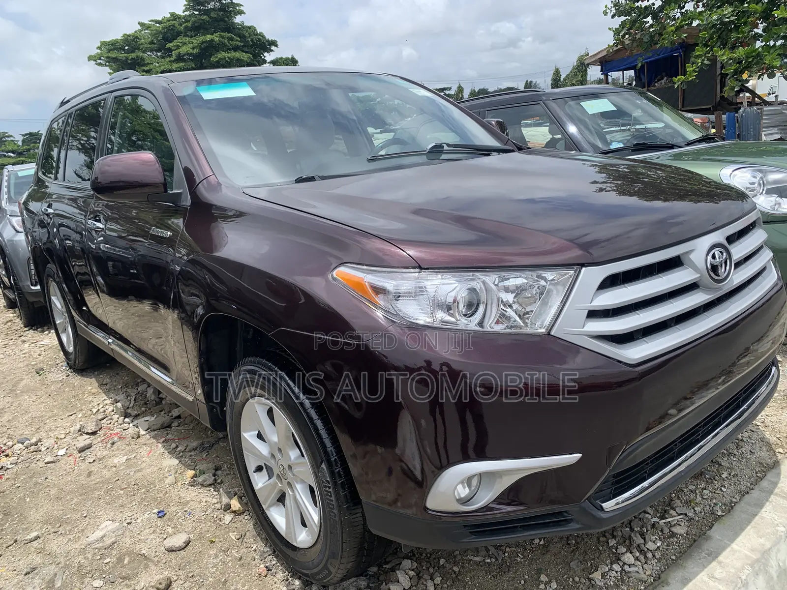 Toyota Highlander Limited 3.5l 4WD 2013 Burgundy