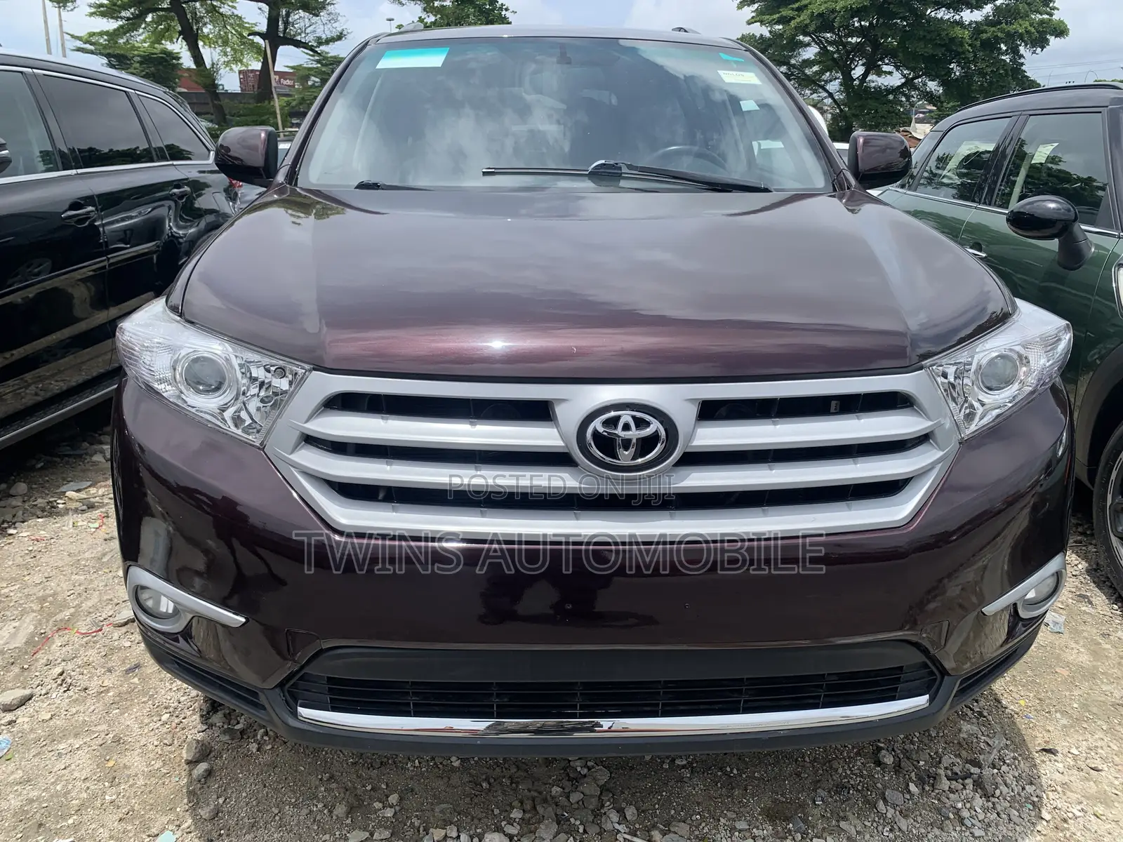 Toyota Highlander Limited 3.5l 4WD 2013 Burgundy