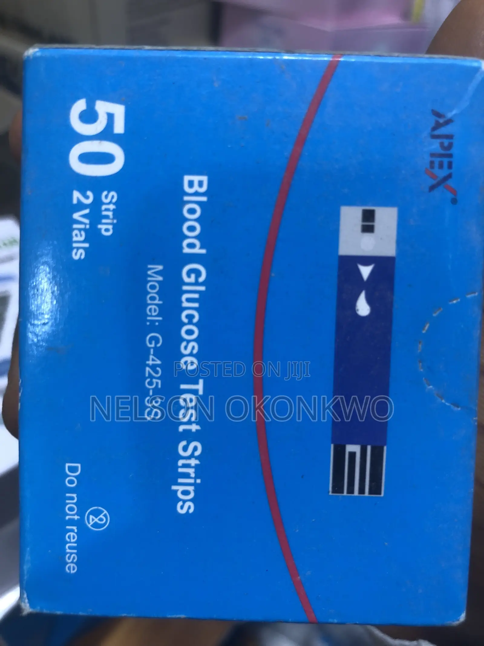Blood Glucose Test Strip