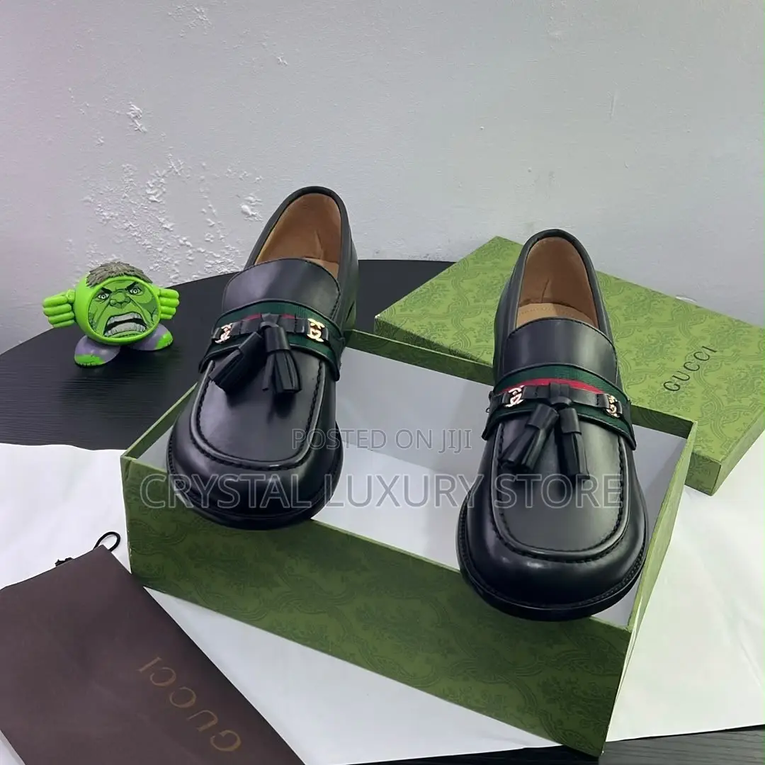 Gucci Quality Luxury Men Genuine Leather Cooperate Shoe