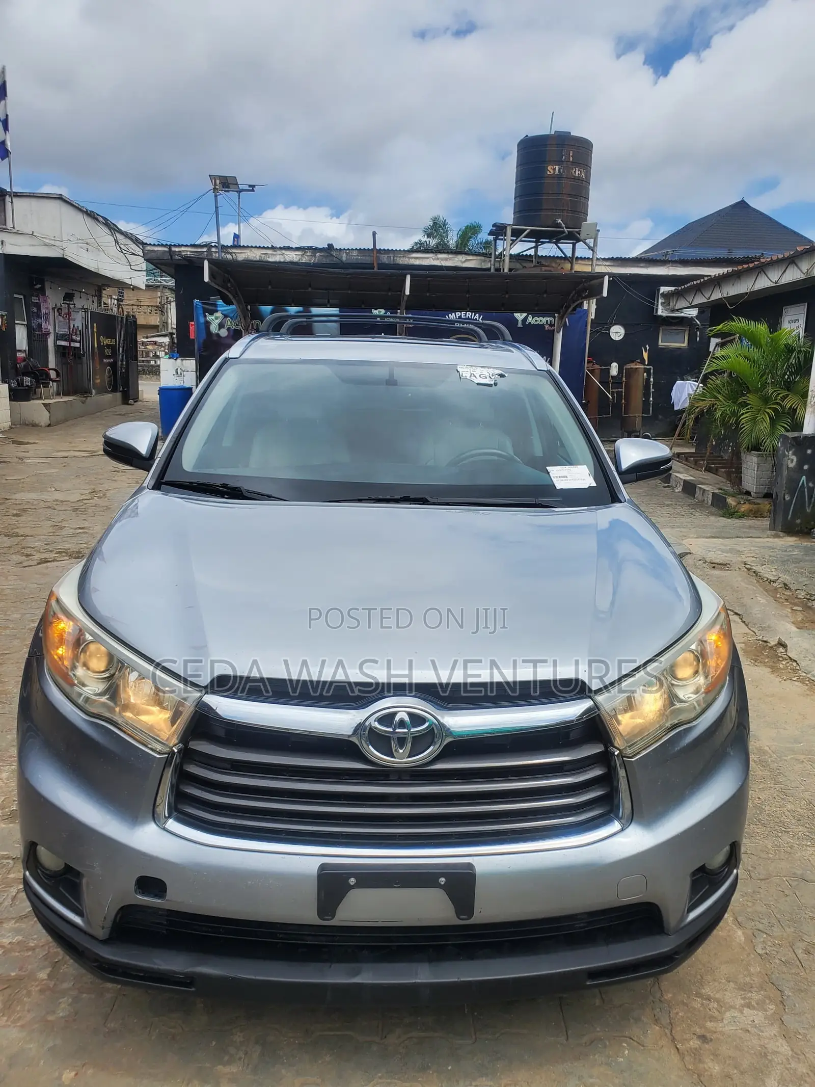 Toyota Highlander XLE V6 4x4 (3.5L 6cyl 6A) 2016 Silver