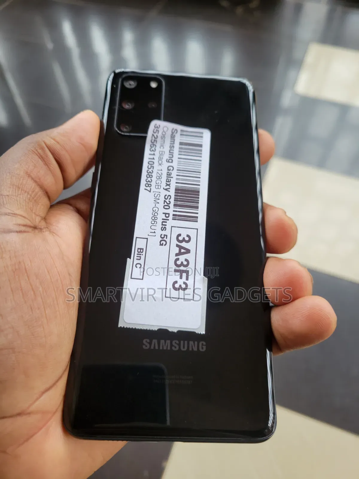 Samsung Galaxy S20+ 5G 128 GB Black