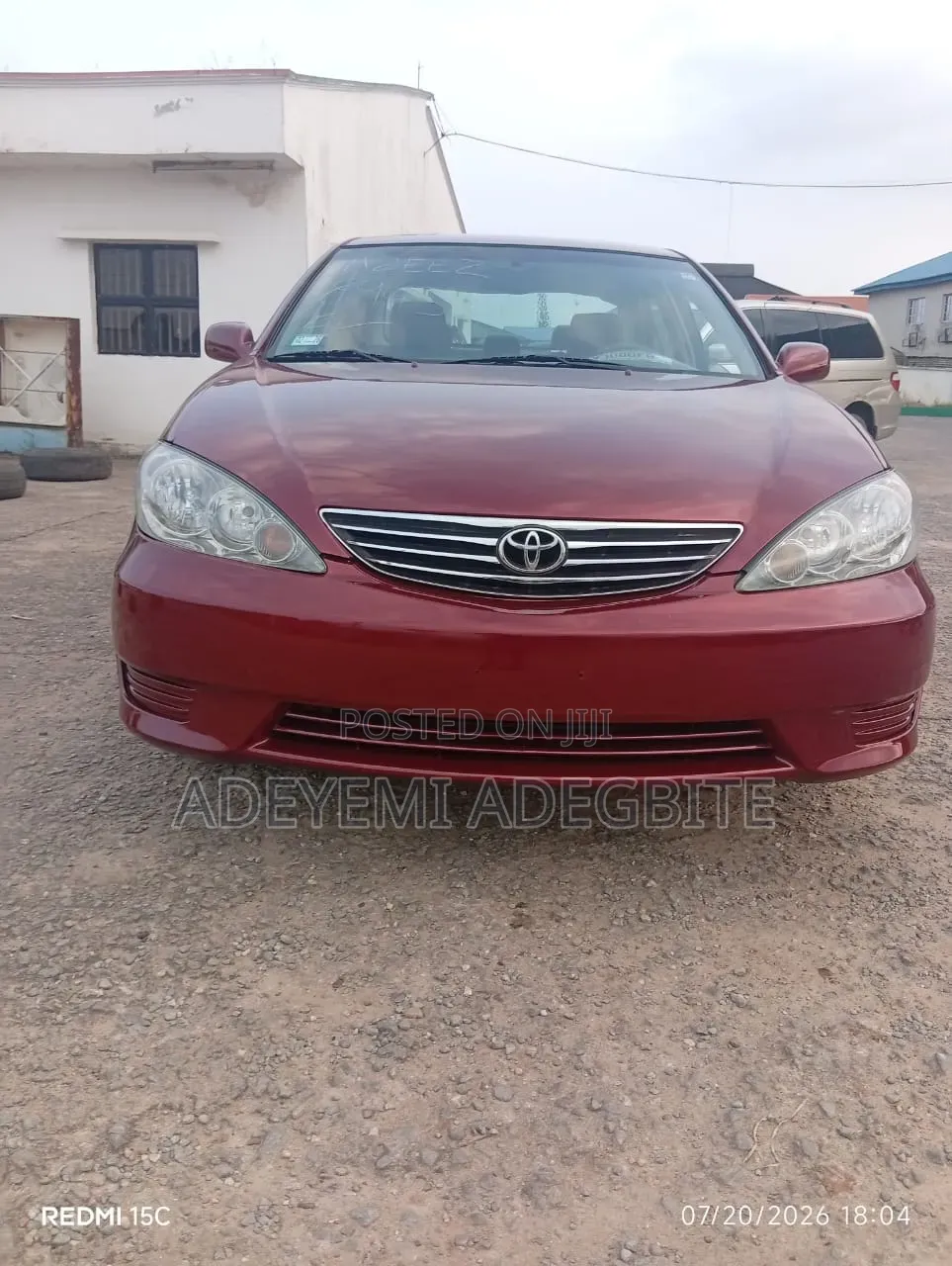Toyota Camry 2005 Red
