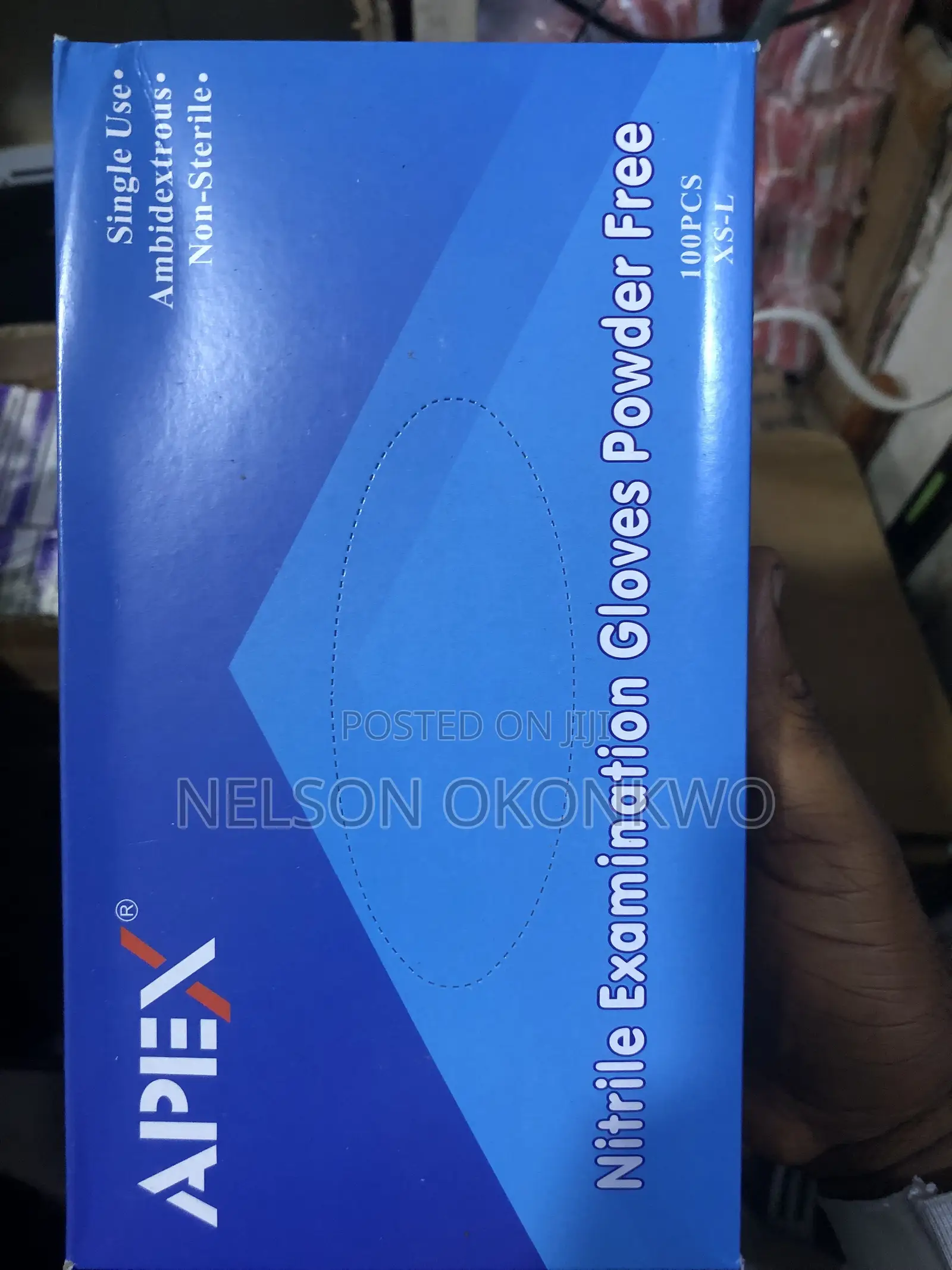 Nitrile Blue Gloves