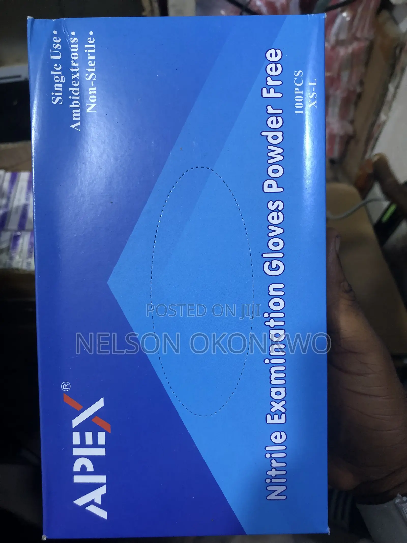 Nitrile Blue Gloves