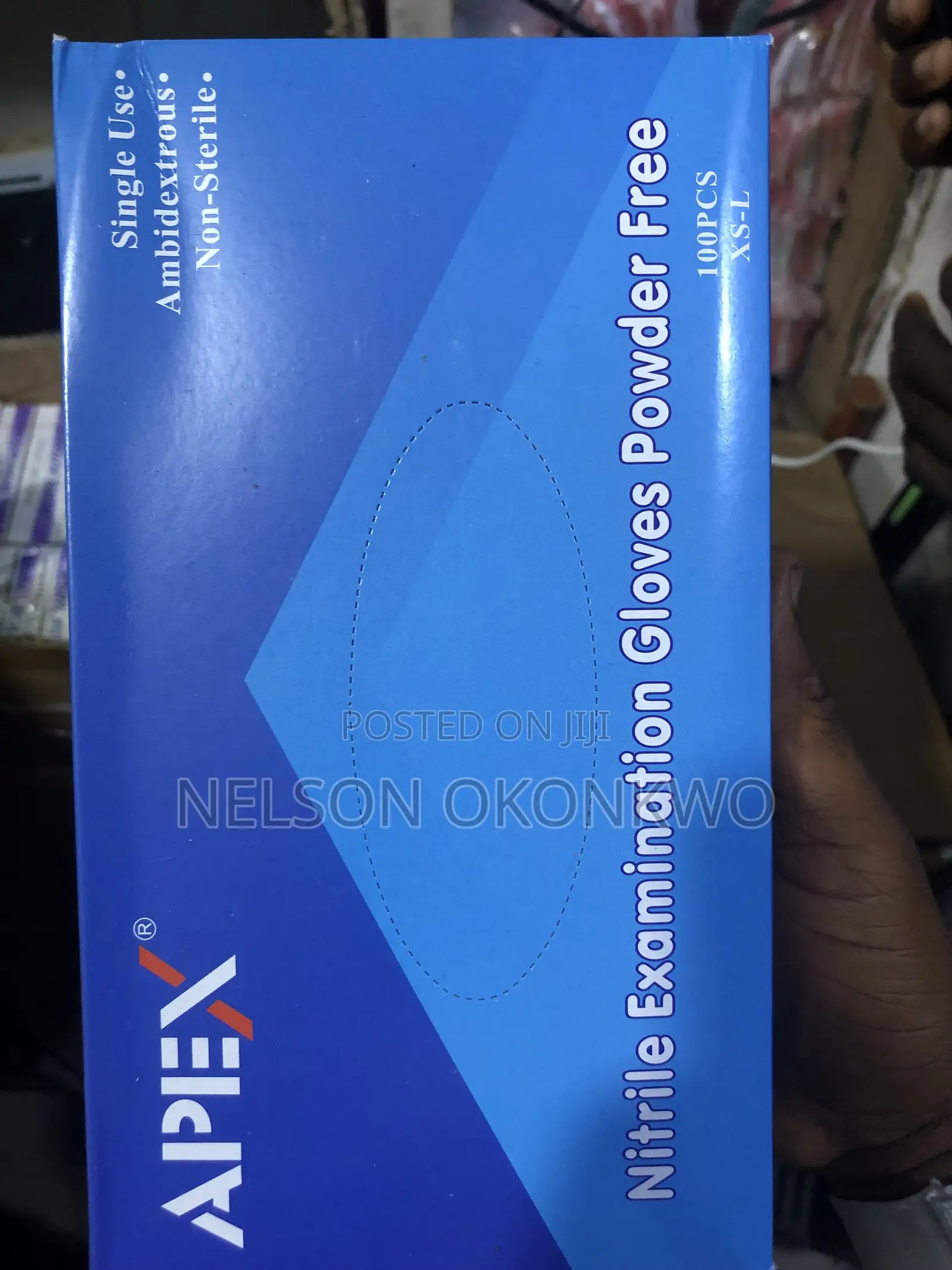 Nitrile Blue Gloves