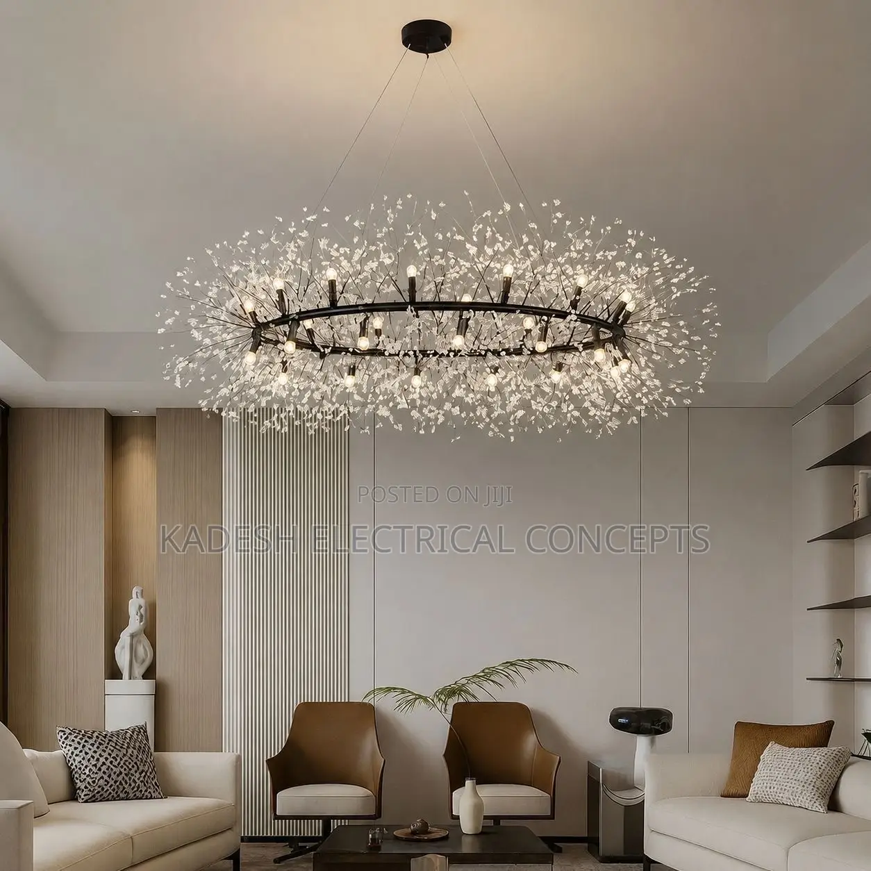 Modern LED Chandelier Lighting Dandelion Chandelier Dinning LivingRoom