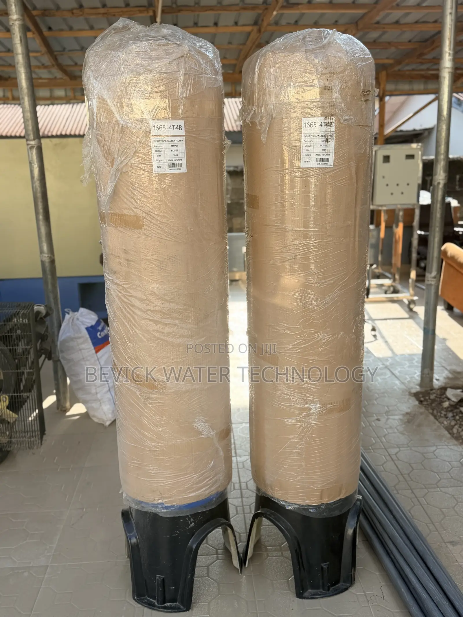Industrial Fiberglass Treatment Tank – For Water Purification