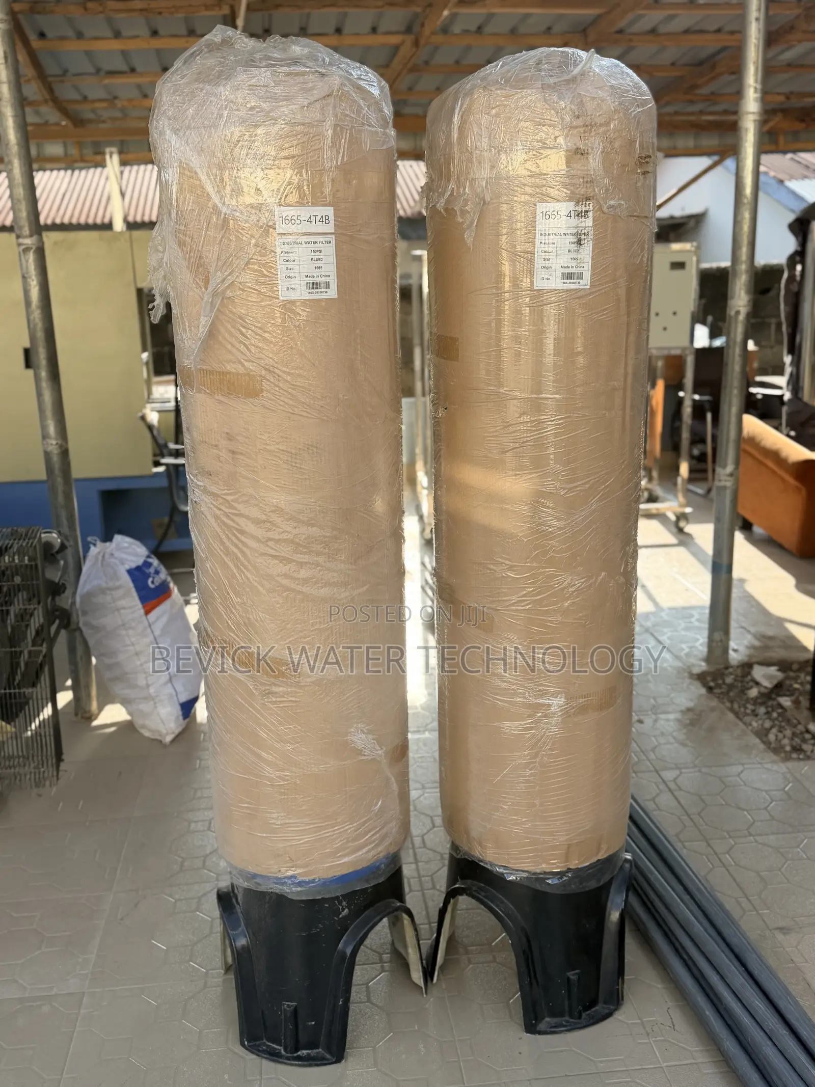 Industrial Fiberglass Treatment Tank – For Water Purification