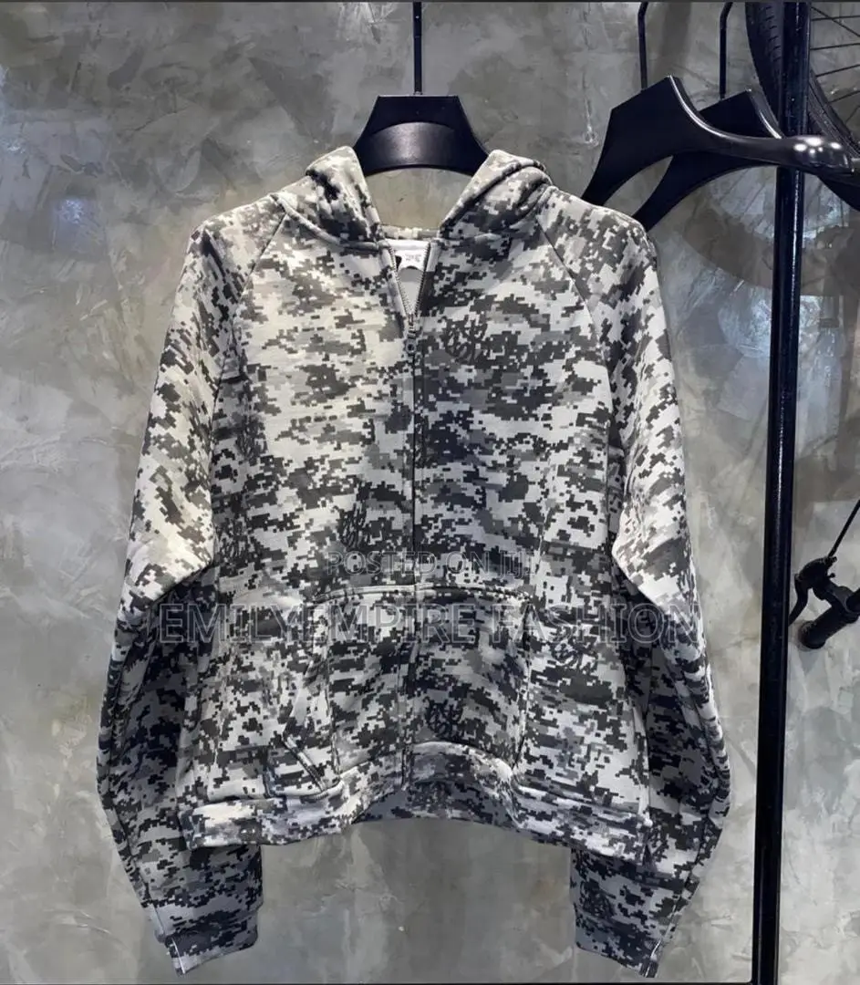 *Luxury Camouflage Hoodie thick Quality Available in Store Now 