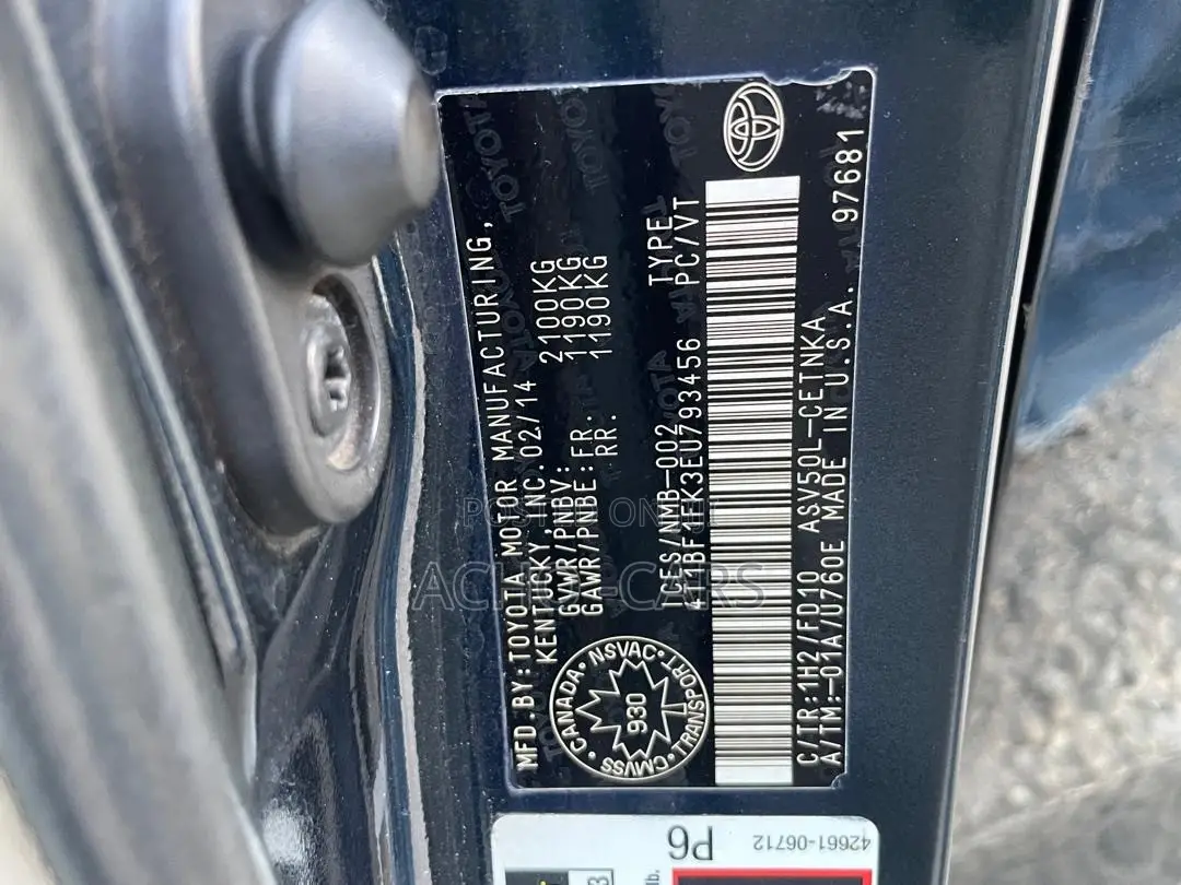 Toyota Camry 2014 Gray