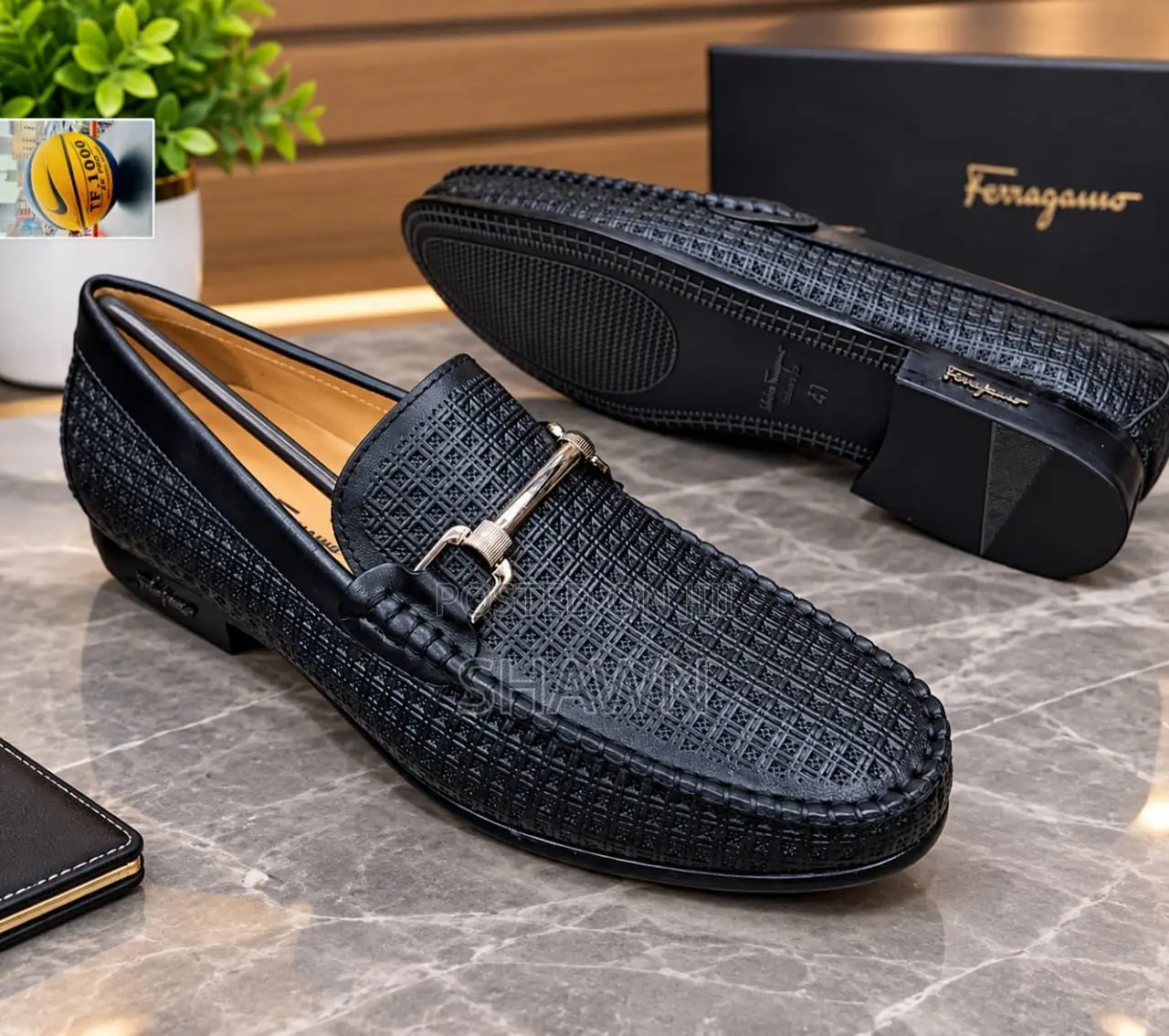 Salvatore Ferragamo Leather Loafers