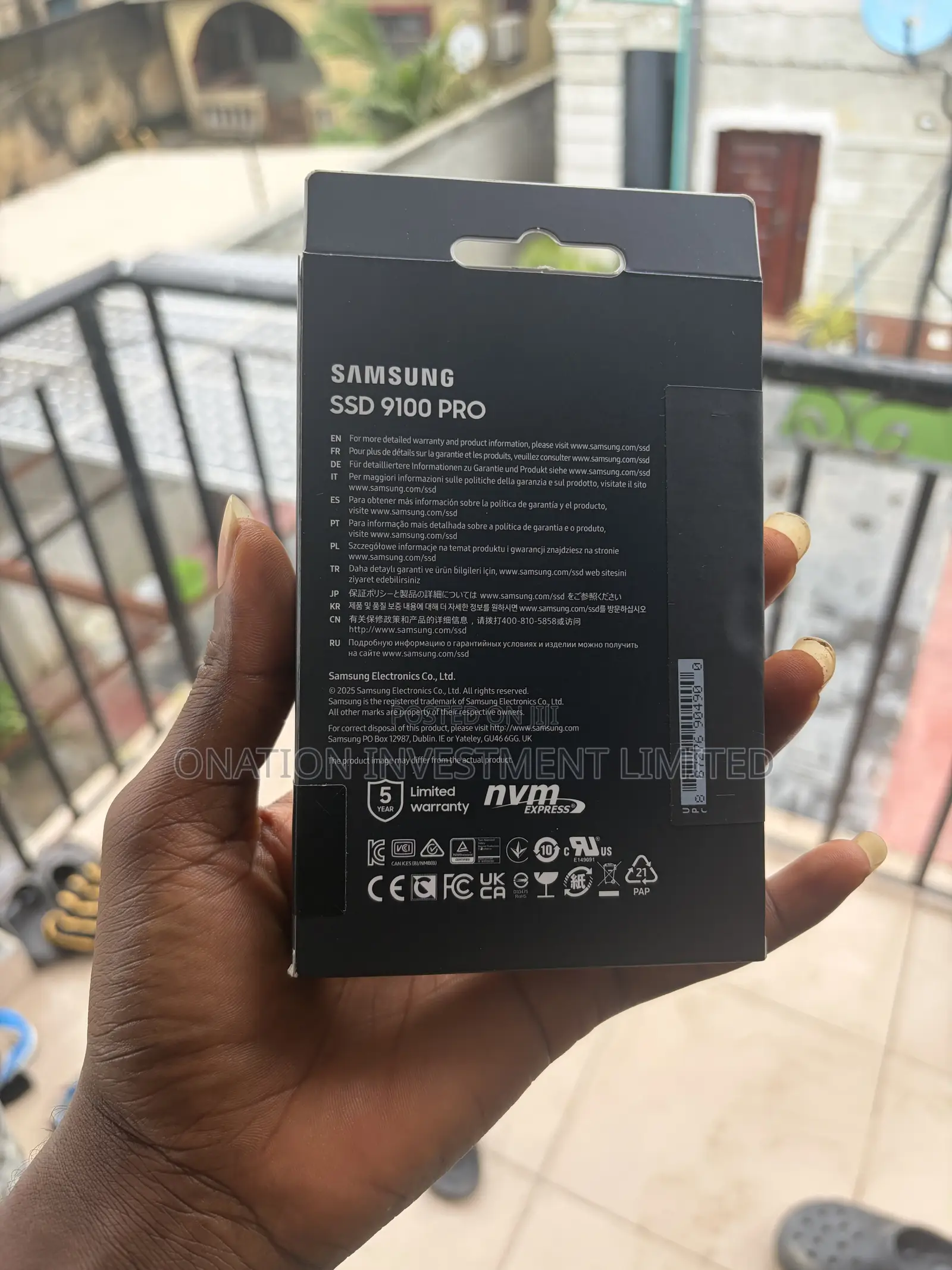 Brand New Samsung 9100 PRO 2TB PCIe 5.0 X4 NVMe M.2 SSD (14,700 MB/s)