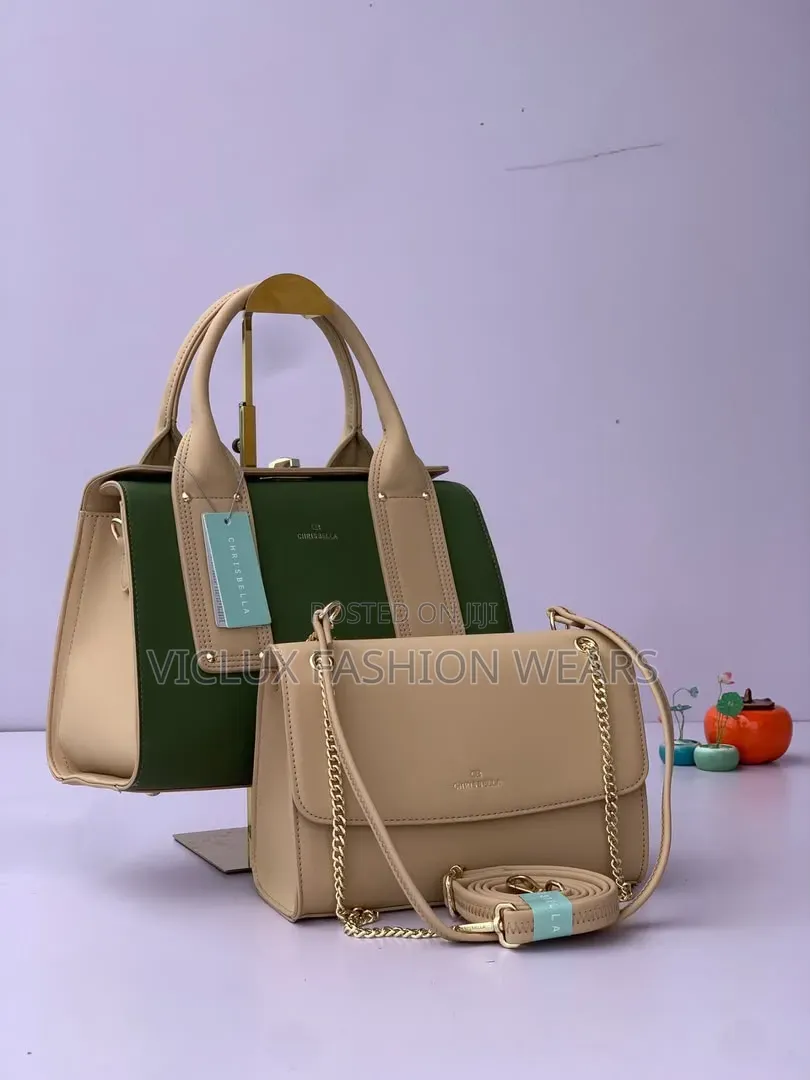 Chrisbella Luxury Ladies 2in1 Hand Bag
