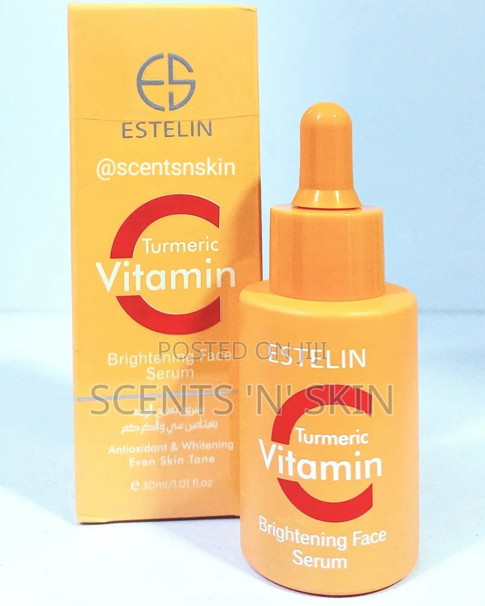 Estelin Vitamin C Turmeric Brightening Face Serum