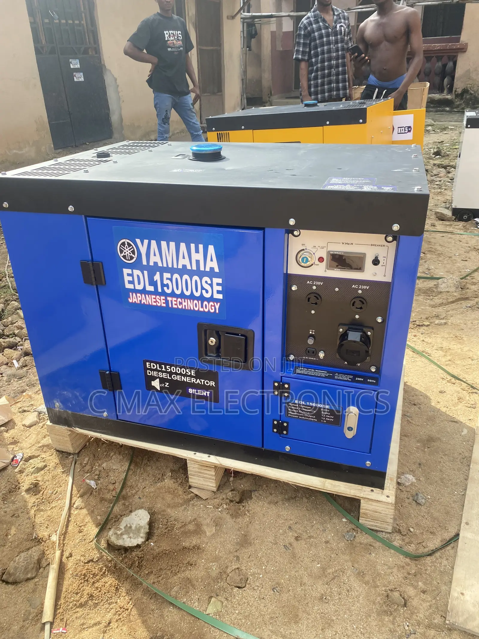 15KVA Yamaha Soundproof Generator for Sale