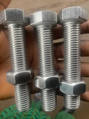 M20x 100mm Stainless Steel Hex Head Bolt Nut(A2-70)
