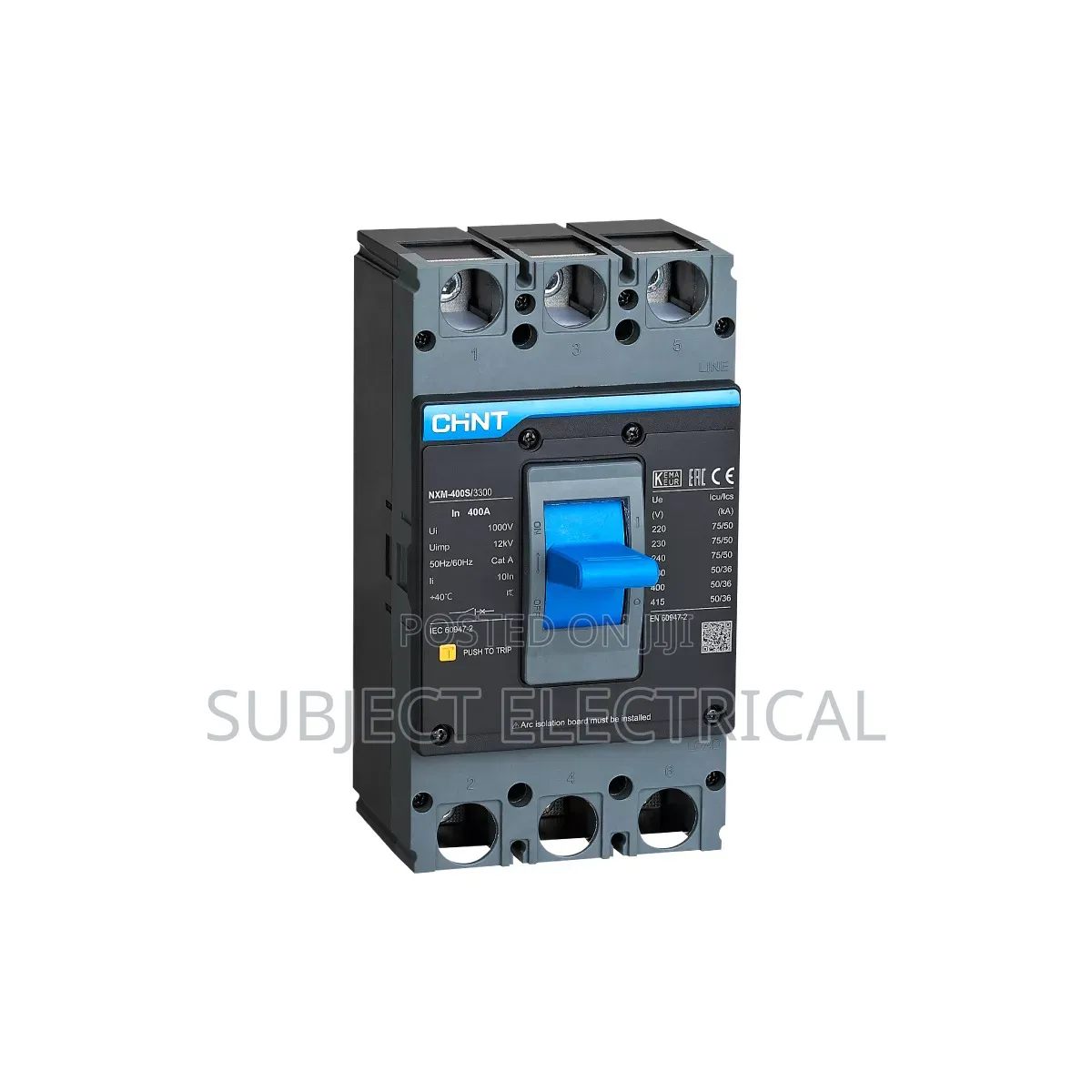 400amps 3pole McCb Breaker Chint