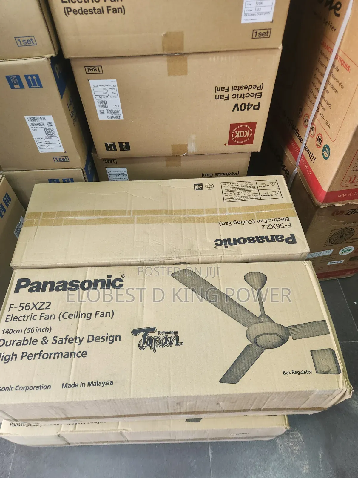 Panasonic Ceiling Fan 18inches High Performance and Safety Design