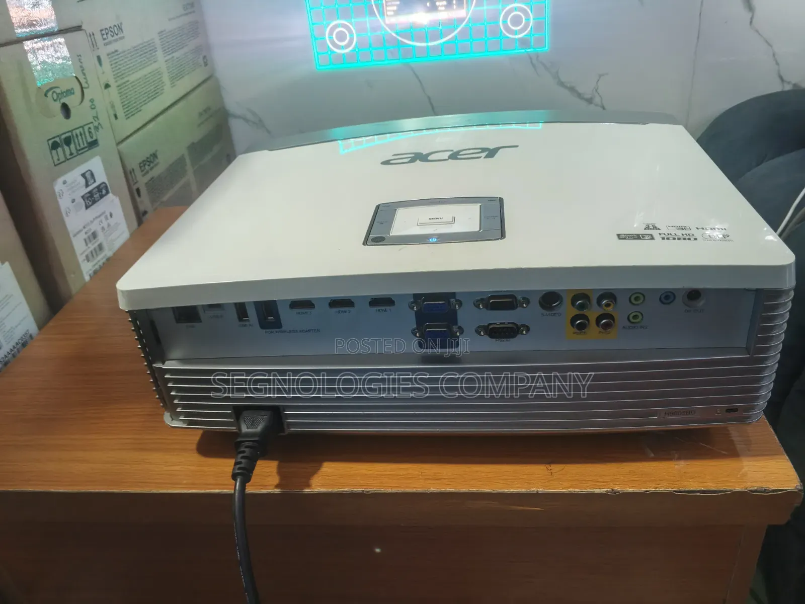 Acer H9505BD 3000 Lumens 3D Ready Full HD DLP Projector