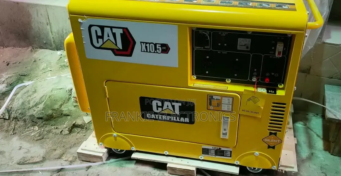 Original CAT X10.5XE 10.5KVA Silent Diesel Generator 100% Copper Coil