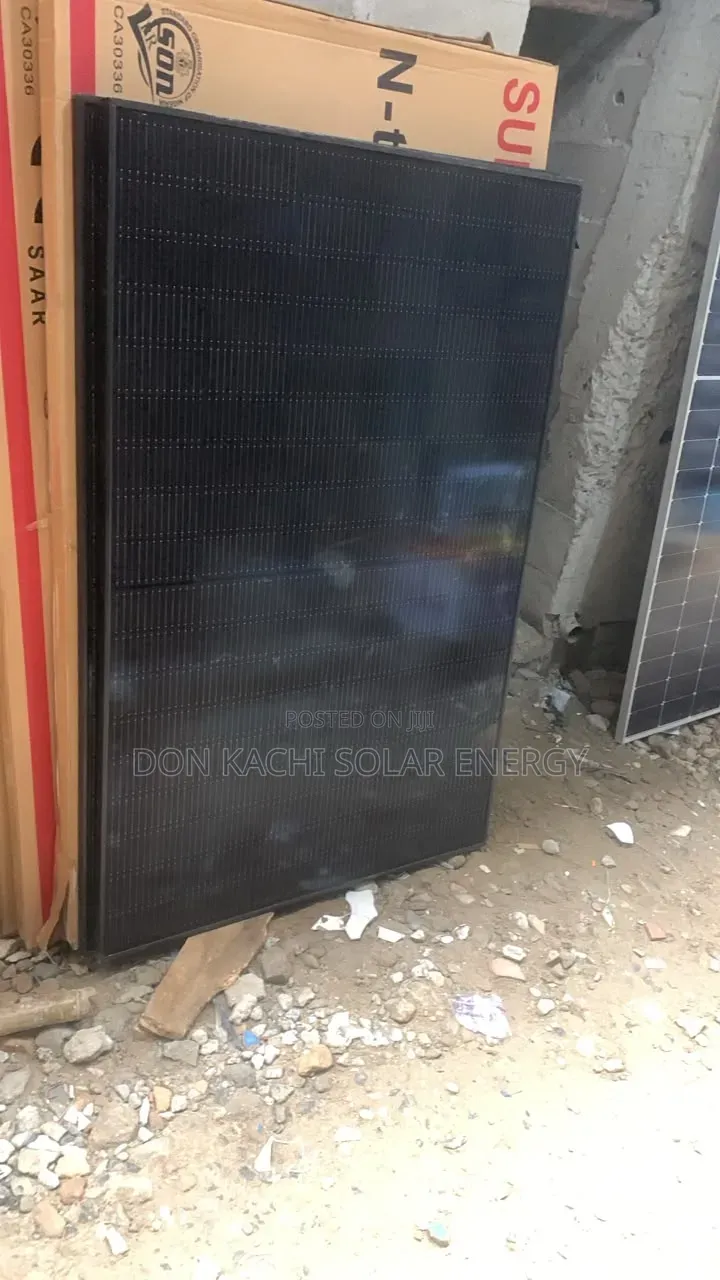 500w All Black Non Bifacial Solar Panels